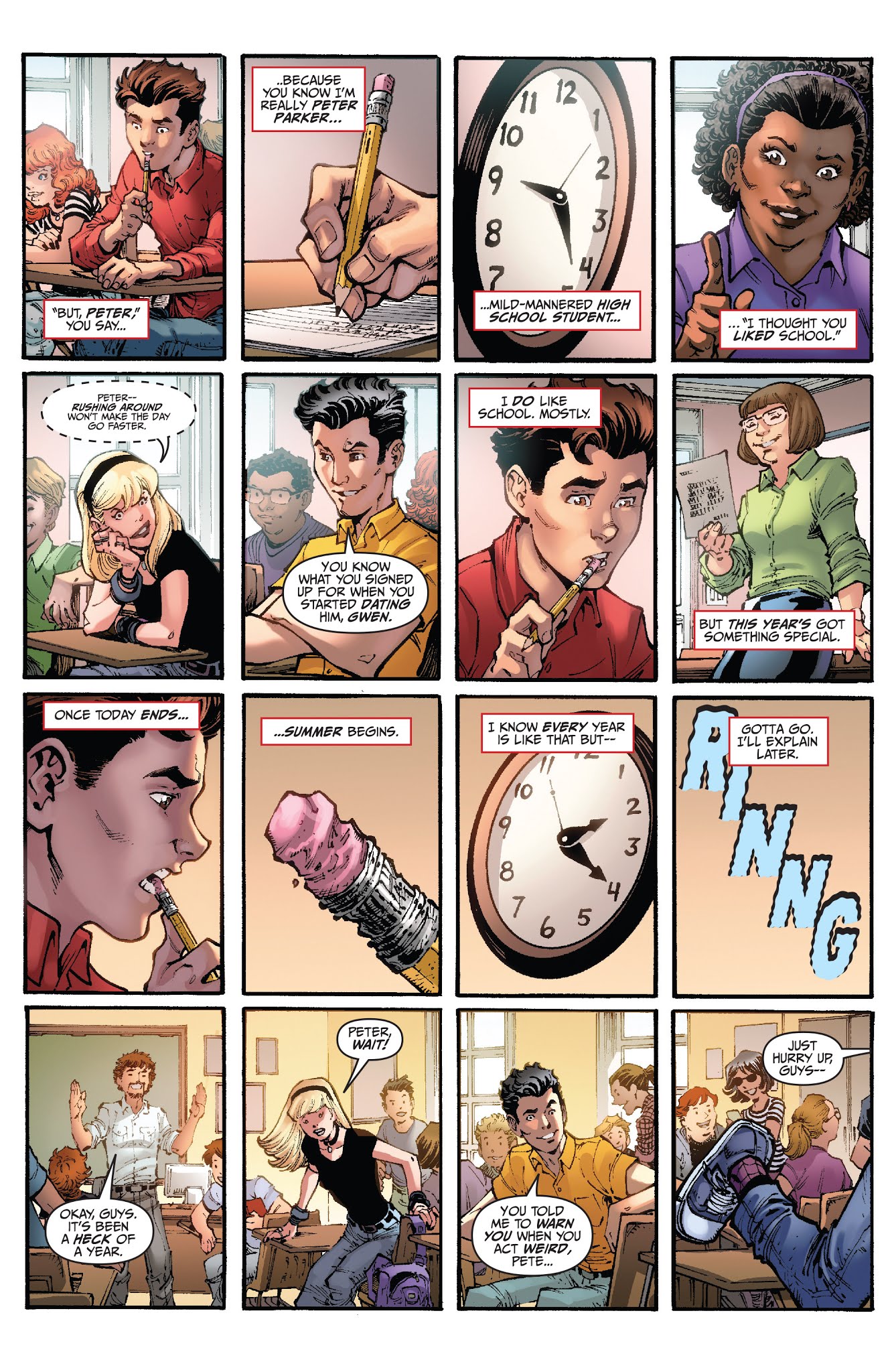 Read online Spidey: School's Out comic -  Issue #1 - 6