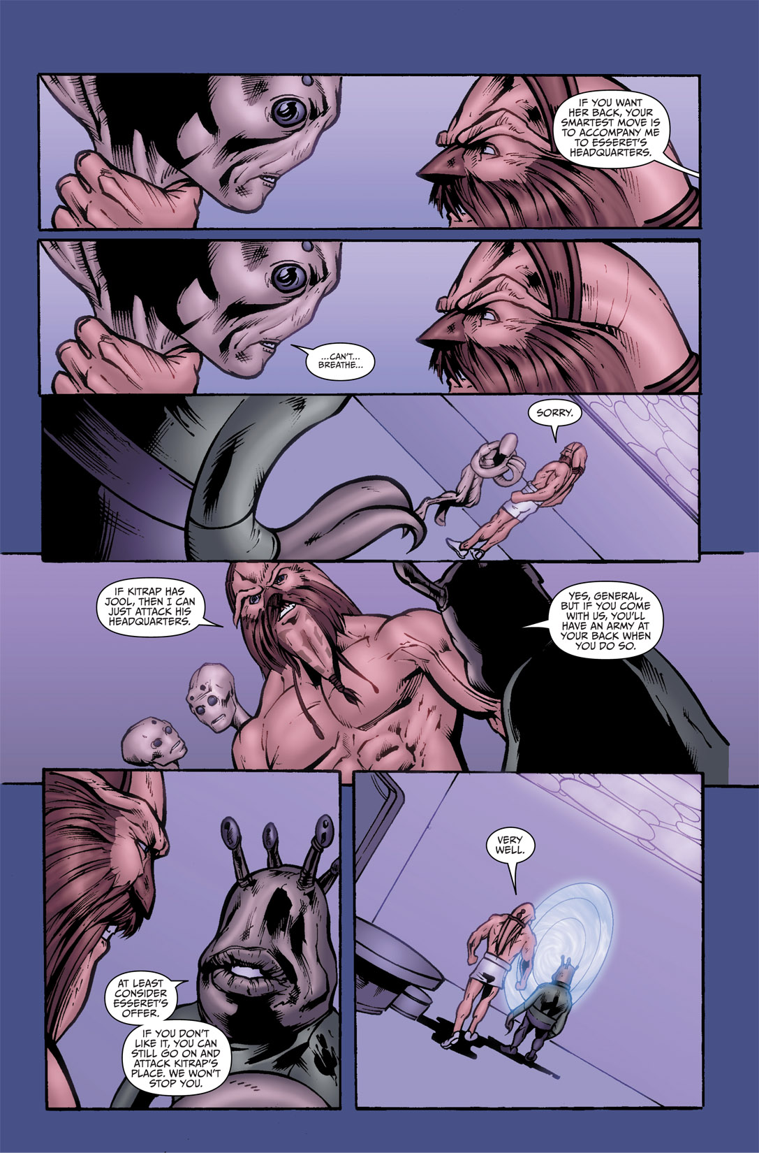 Read online Farscape: D'Argo's Lament comic -  Issue #2 - 6