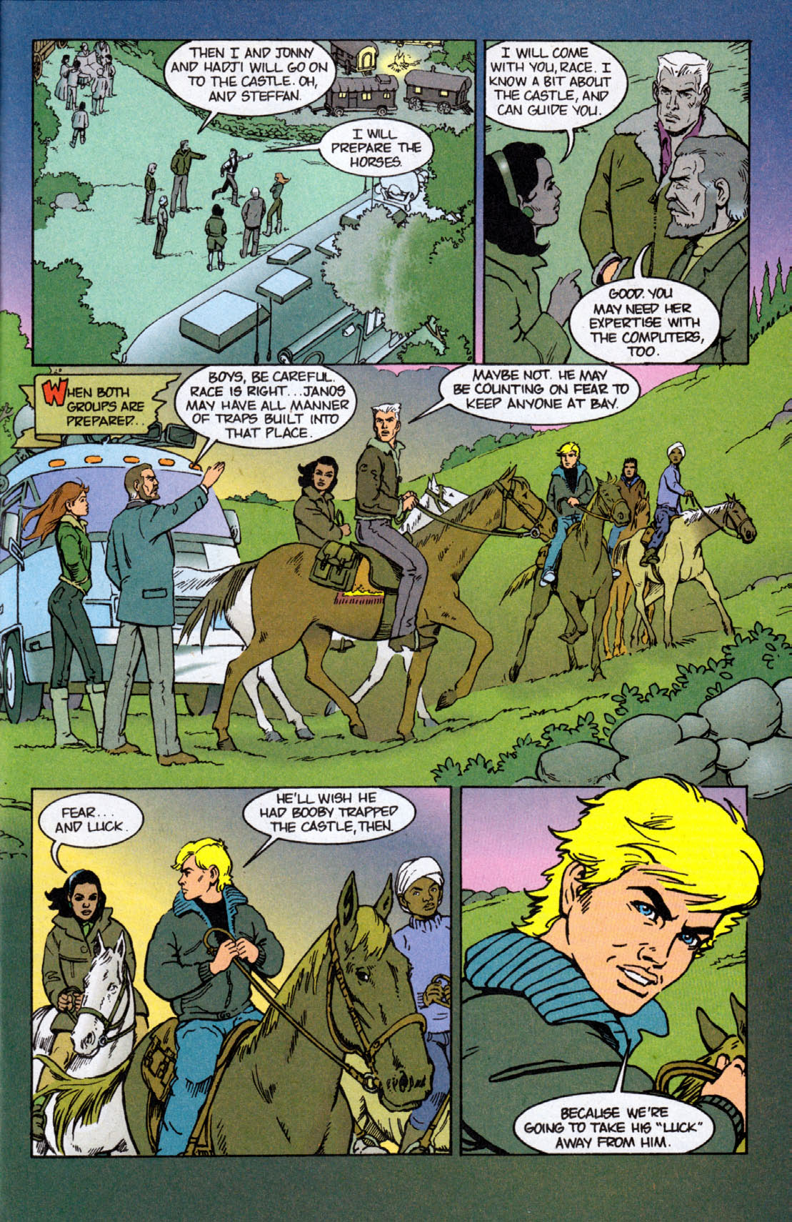 Read online The Real Adventures of Jonny Quest comic -  Issue #4 - 9