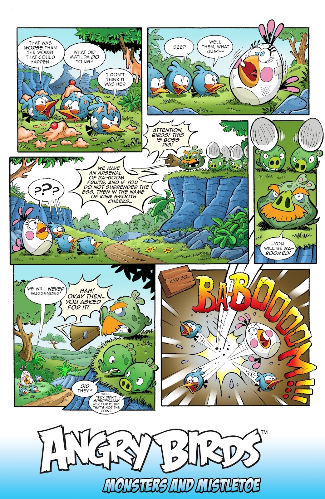Angry Birds Comics Quarterly issue Issue Monsters and Mistletoe - Page 44