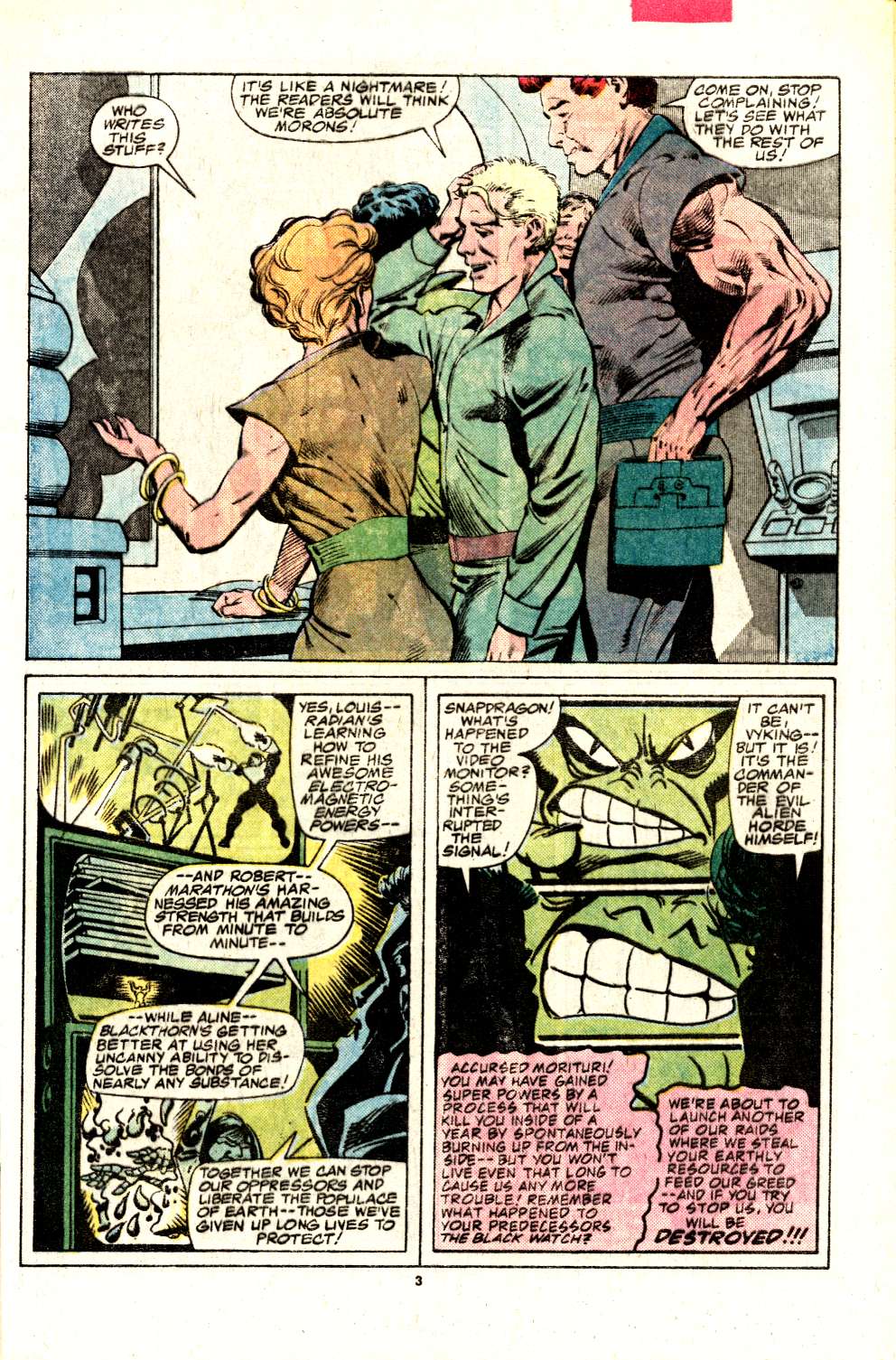 Read online Strikeforce: Morituri comic -  Issue #4 - 4