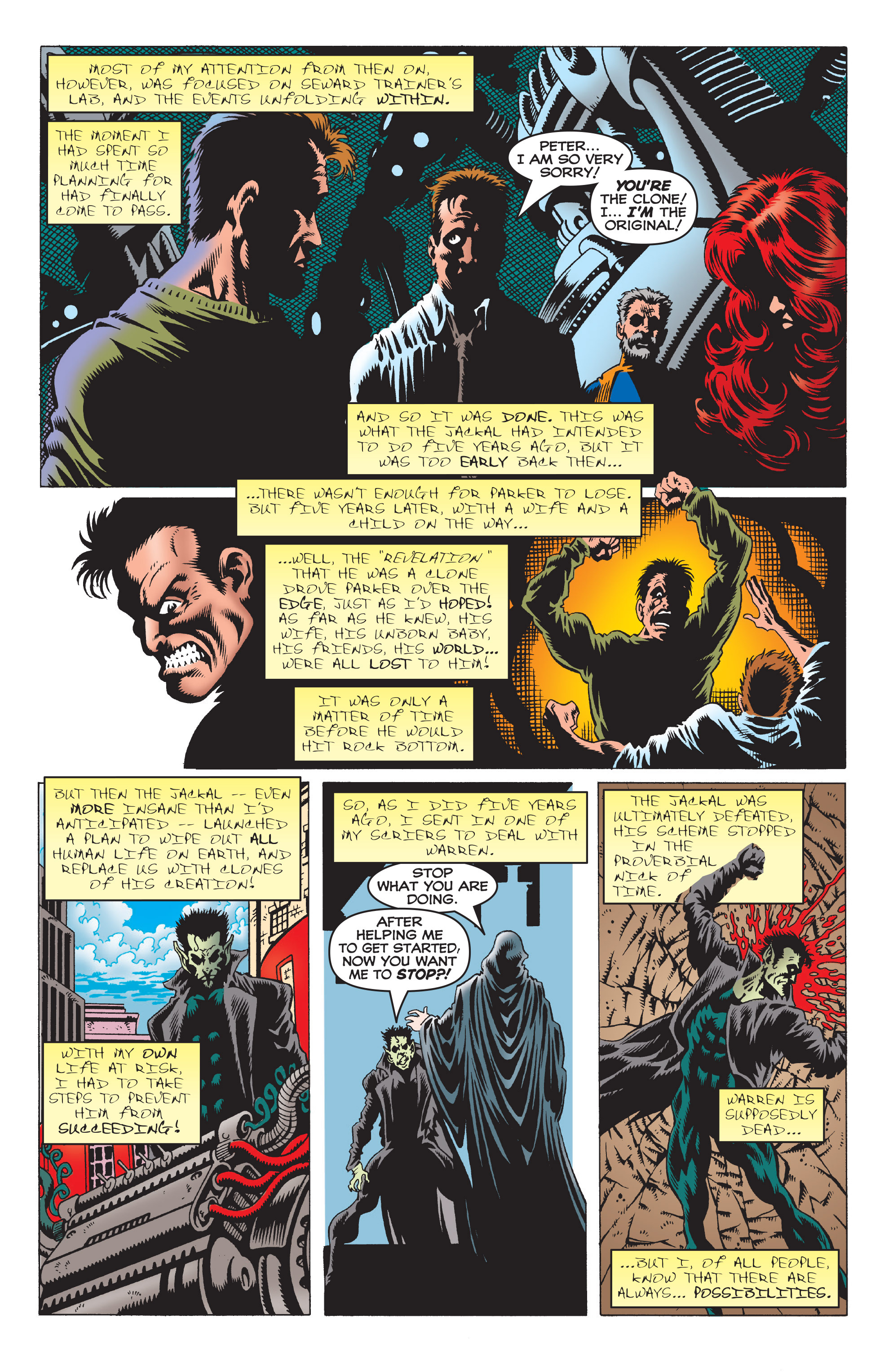 Read online The Amazing Spider-Man: The Complete Ben Reilly Epic comic -  Issue # TPB 6 - 344