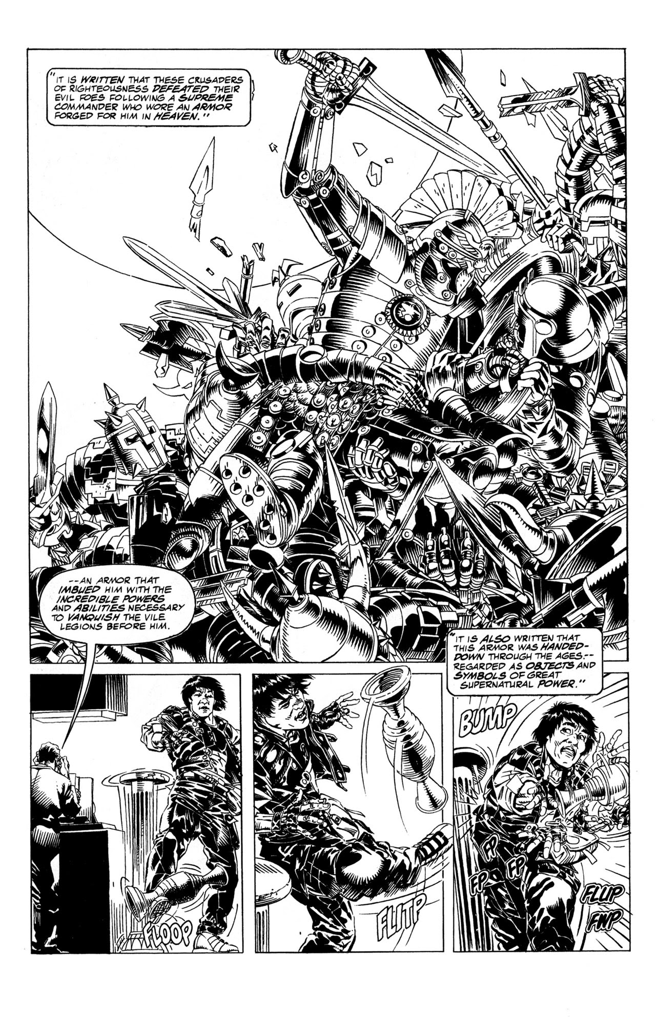 Read online Jackie Chan's Spartan X: Hell Bent Hero For Hire comic -  Issue #1 - 15