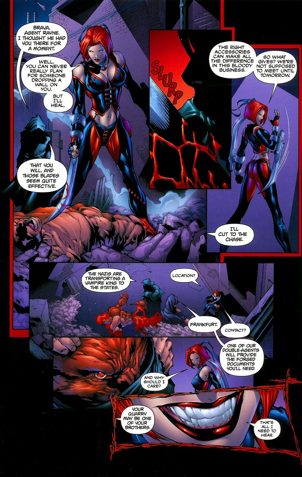Read online BloodRayne: Skies Afire comic -  Issue #1 - 7