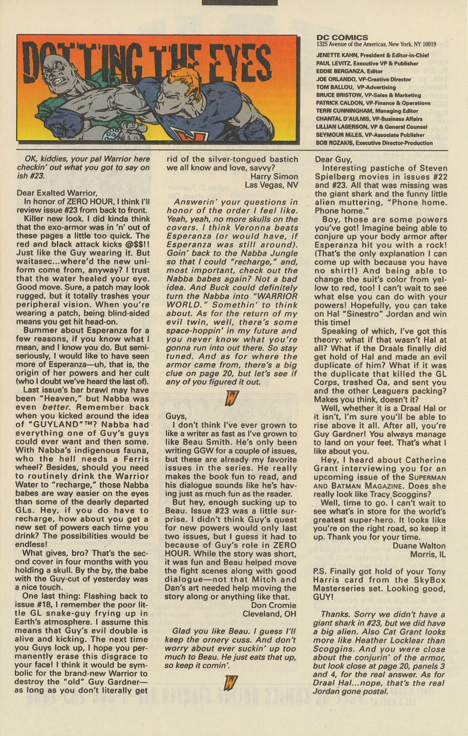 Read online Guy Gardner: Warrior comic -  Issue #28 - 24