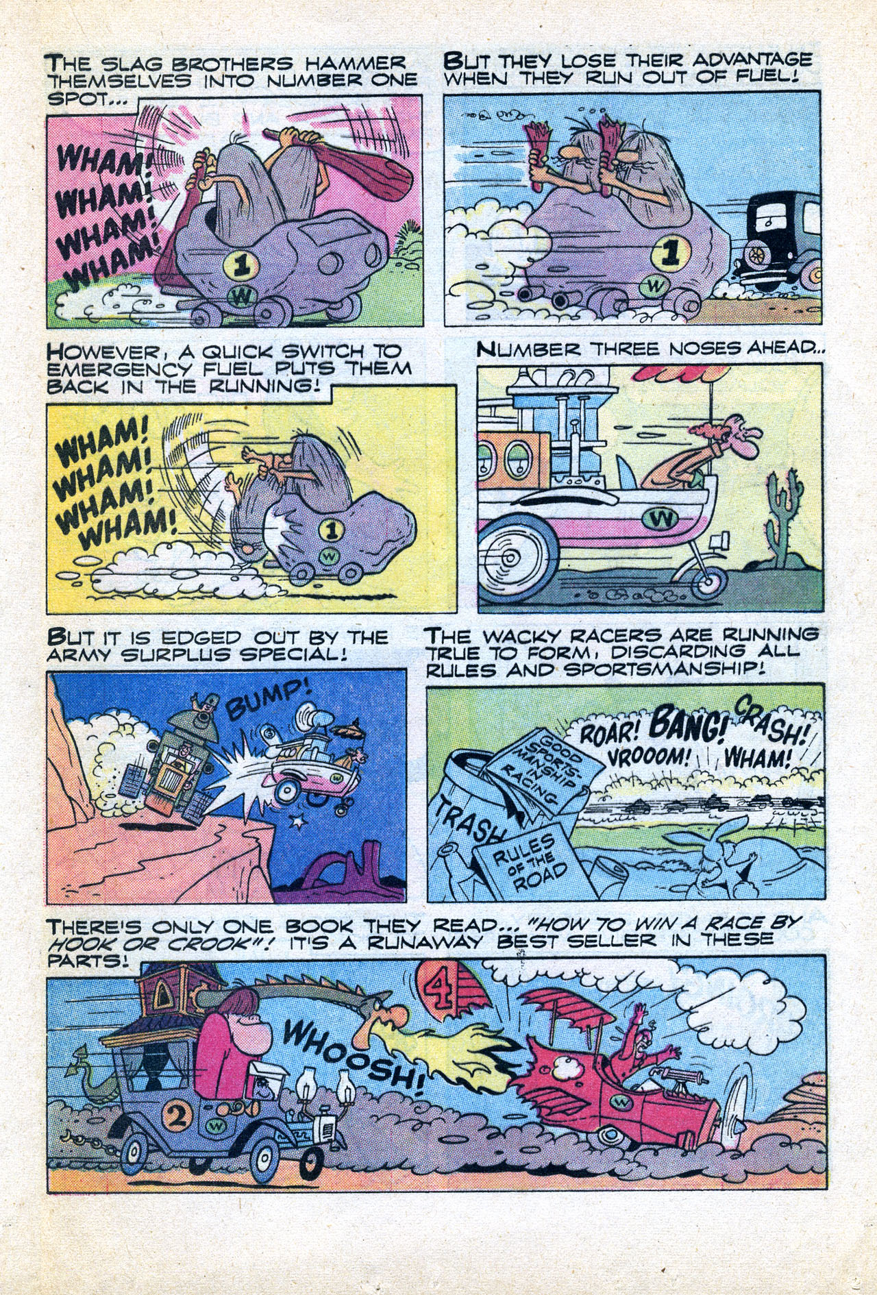 Read online Hanna-Barbera Wacky Races comic -  Issue #4 - 16