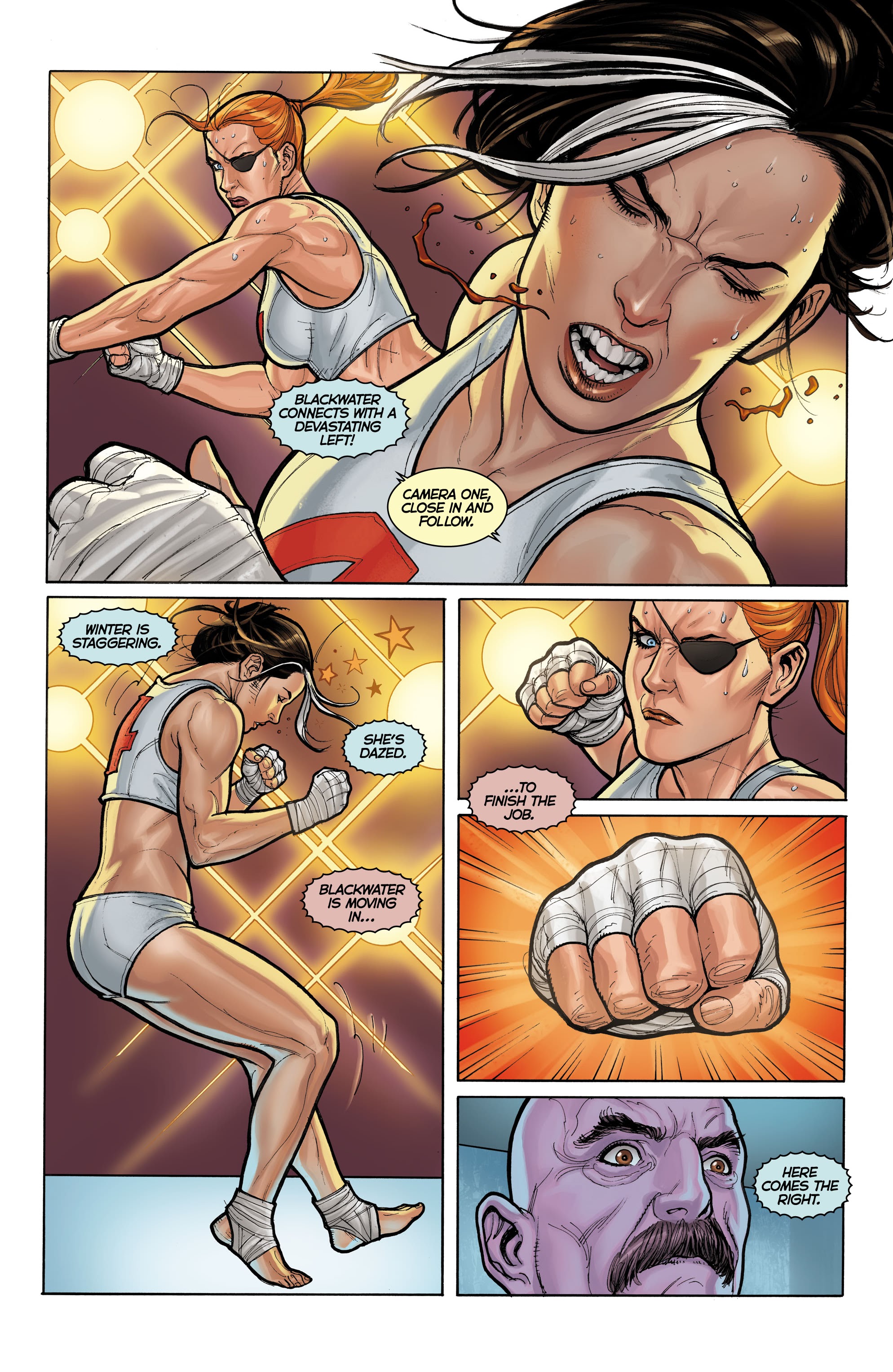 Read online Fight Girls comic -  Issue #4 - 18