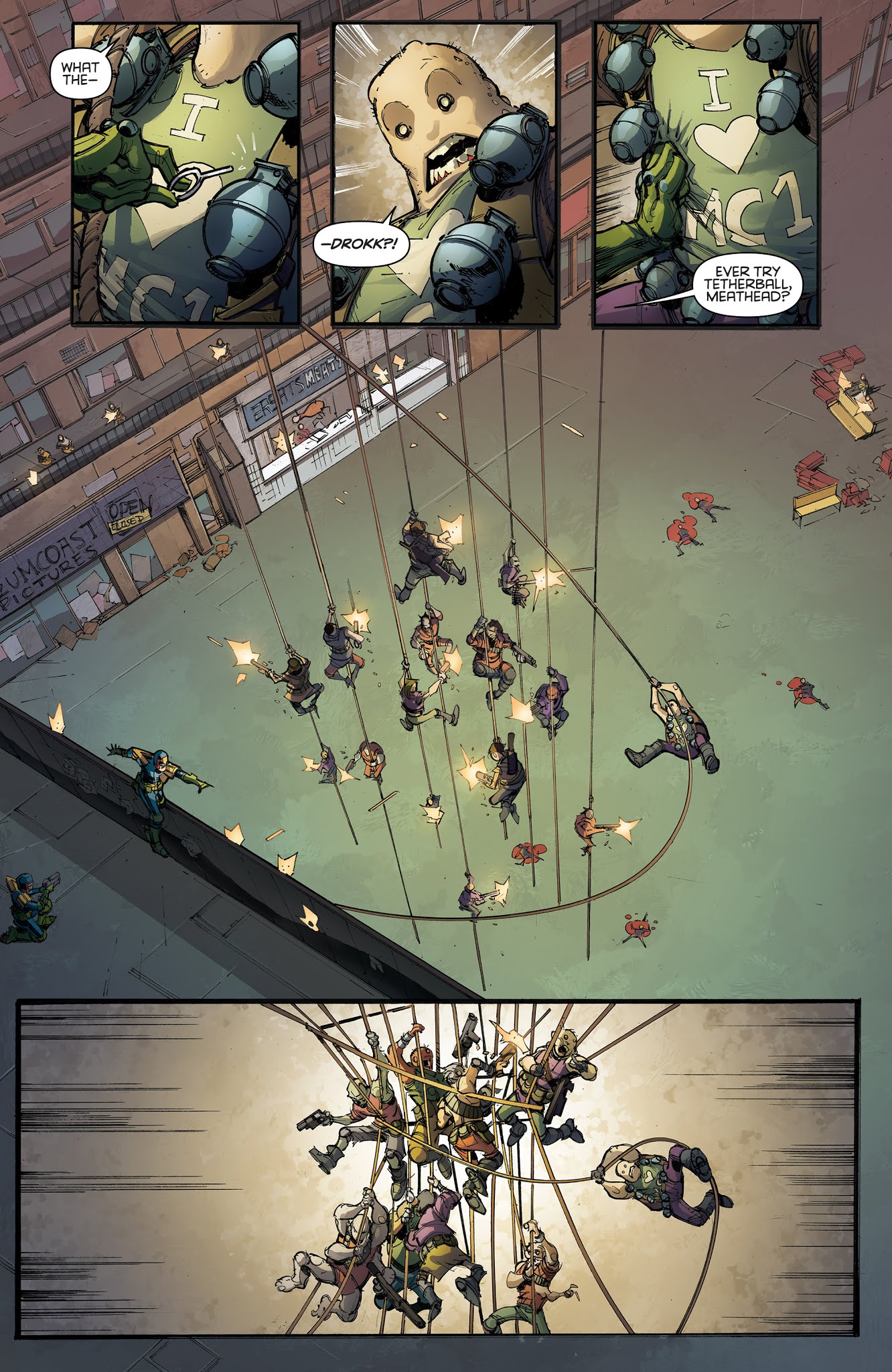 Read online Judge Dredd: Under Siege comic -  Issue #3 - 4