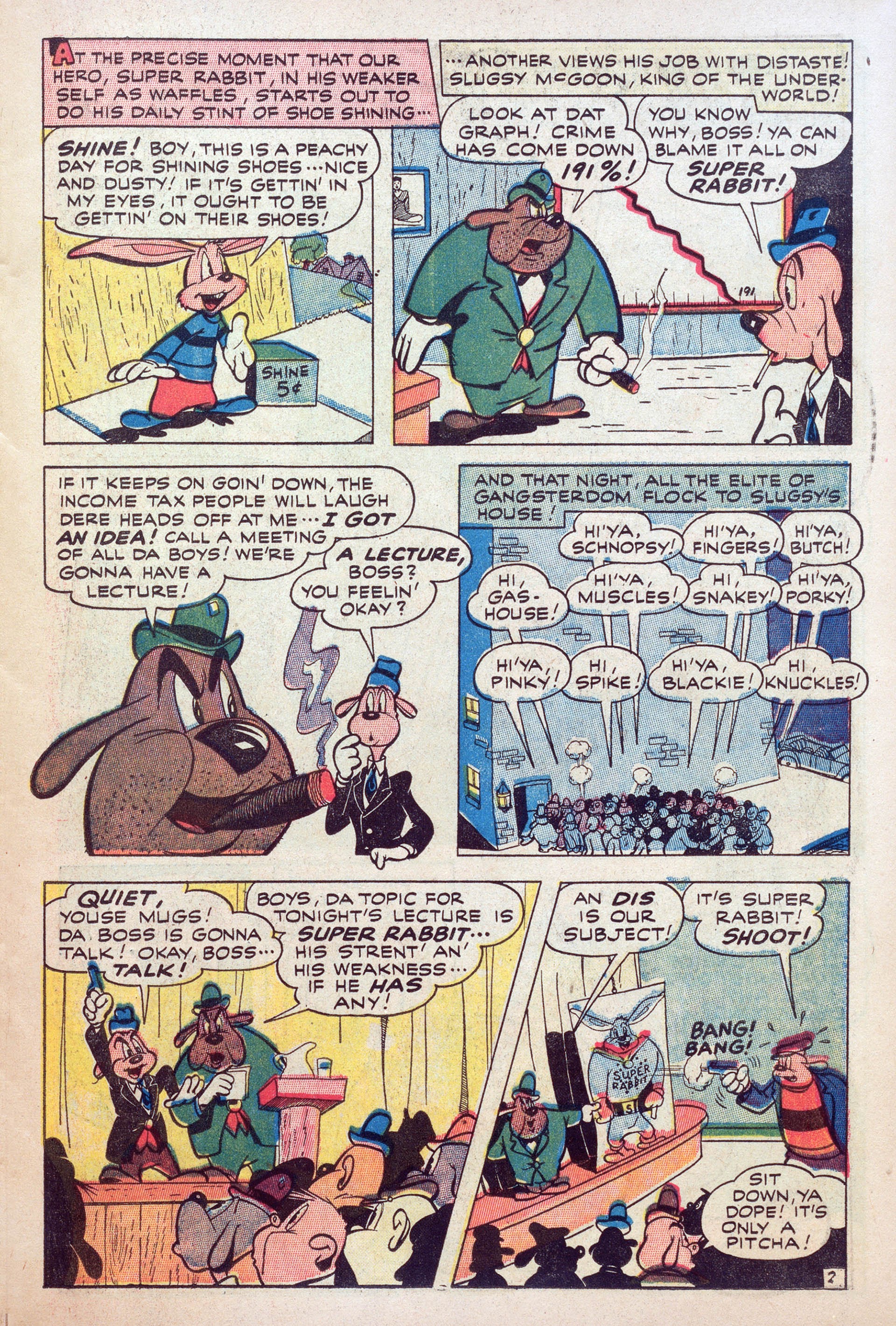 Read online Super Rabbit comic -  Issue #11 - 13