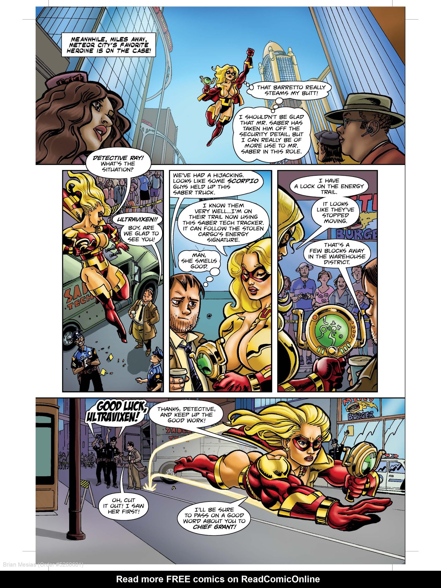 Read online Ultravixen comic -  Issue #1 - 16