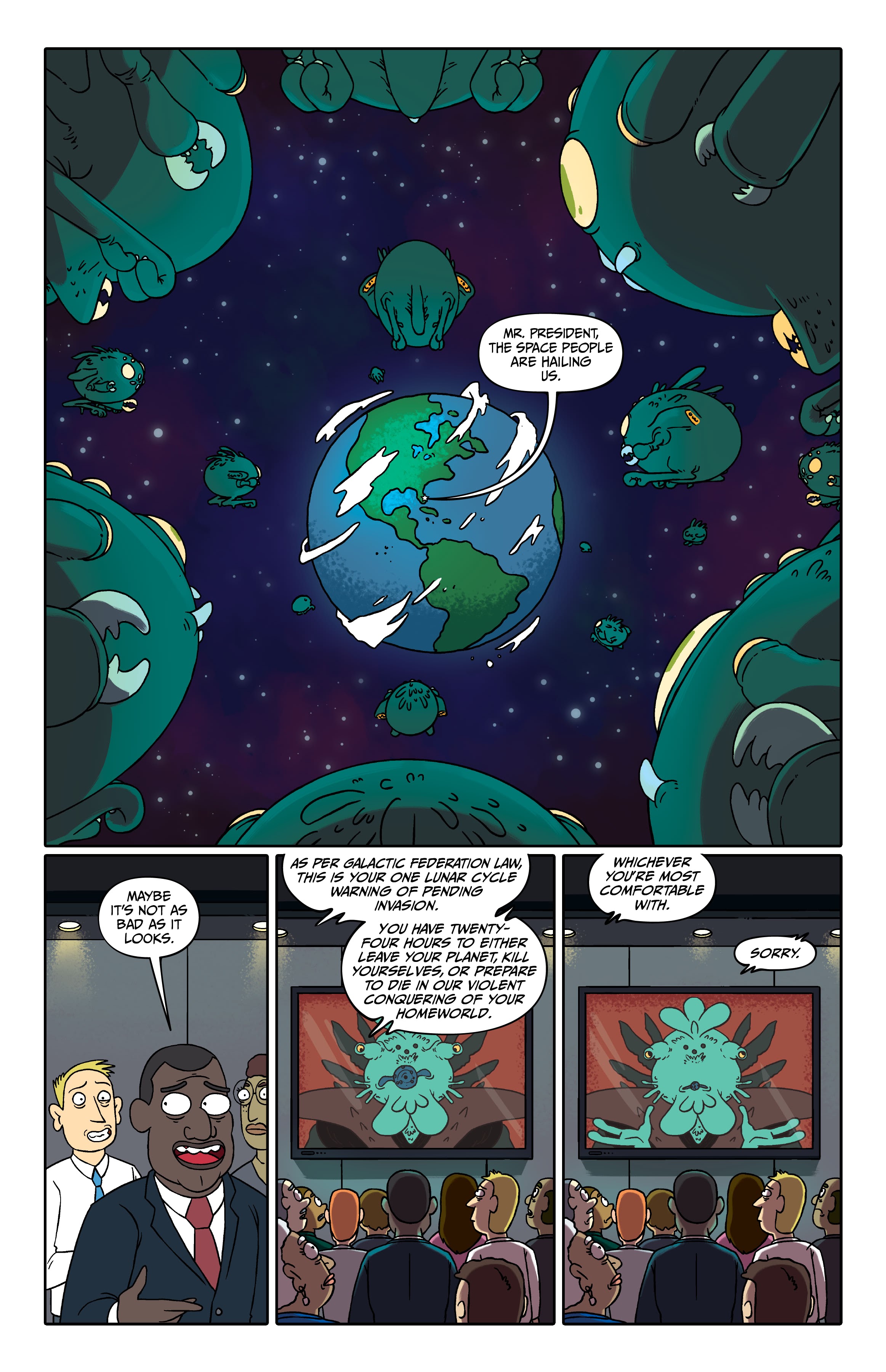 Read online Rick and Morty comic -  Issue # (2015) _Deluxe Edition 4 (Part 1) - 9