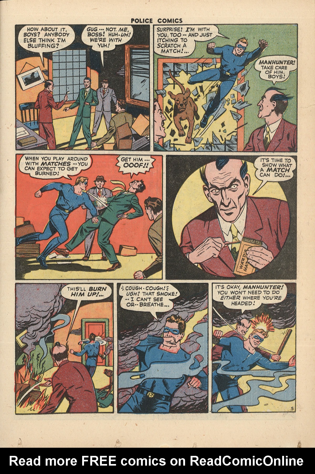 Read online Police Comics comic -  Issue #37 - 23