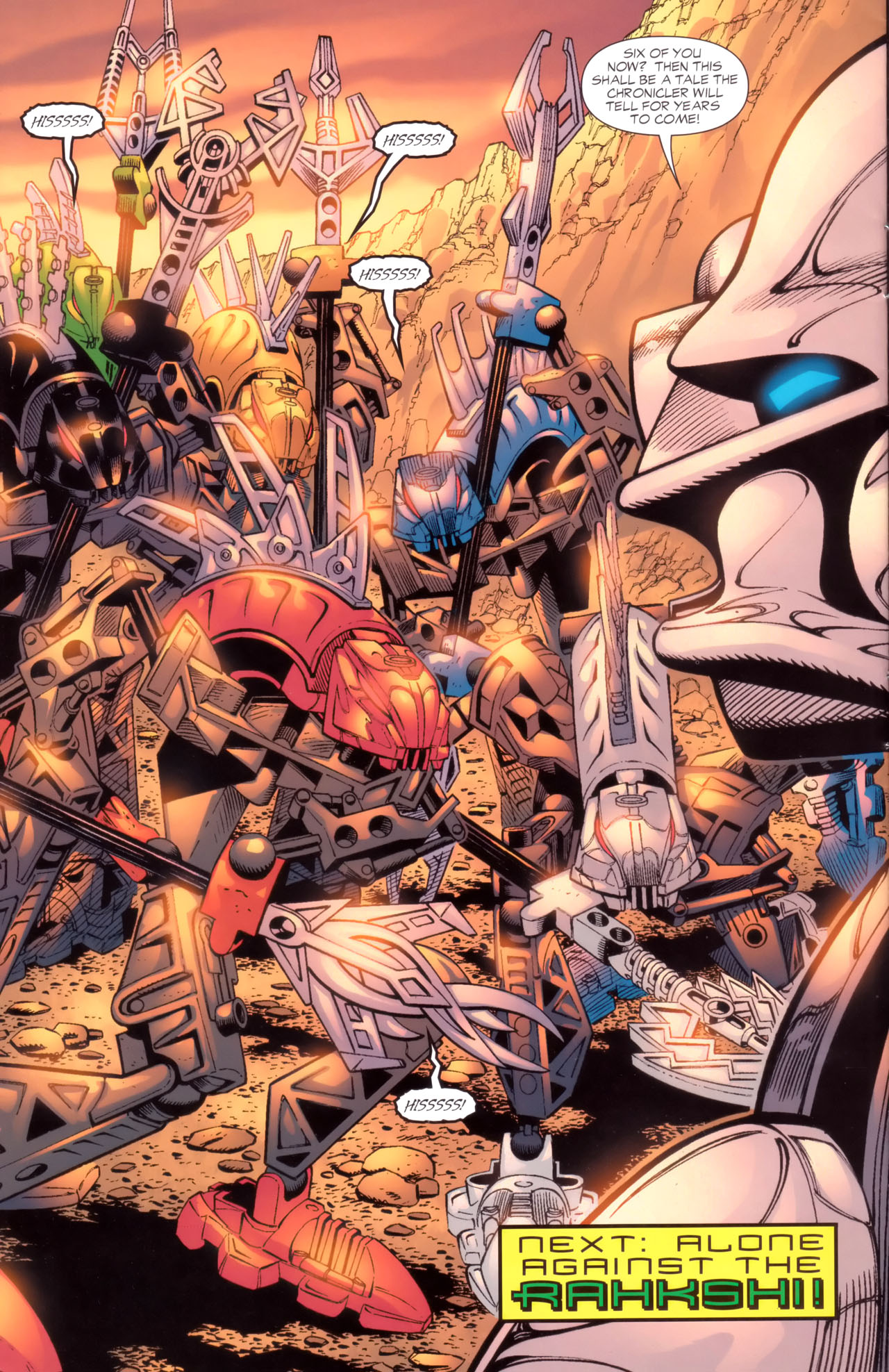 Read online Bionicle comic -  Issue #13 - 15