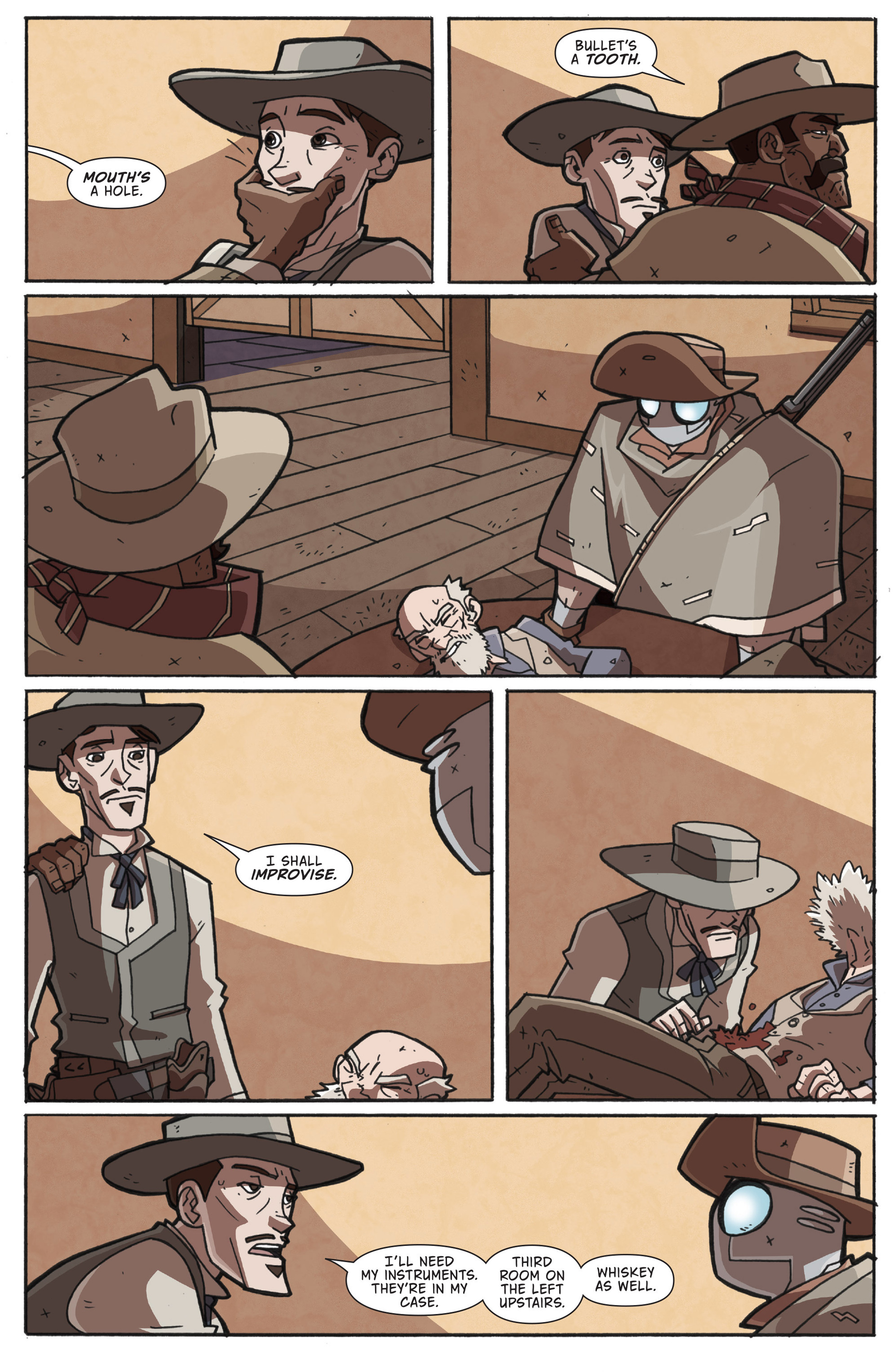 Read online Atomic Robo and the Knights of the Golden Circle comic -  Issue #1 - 12