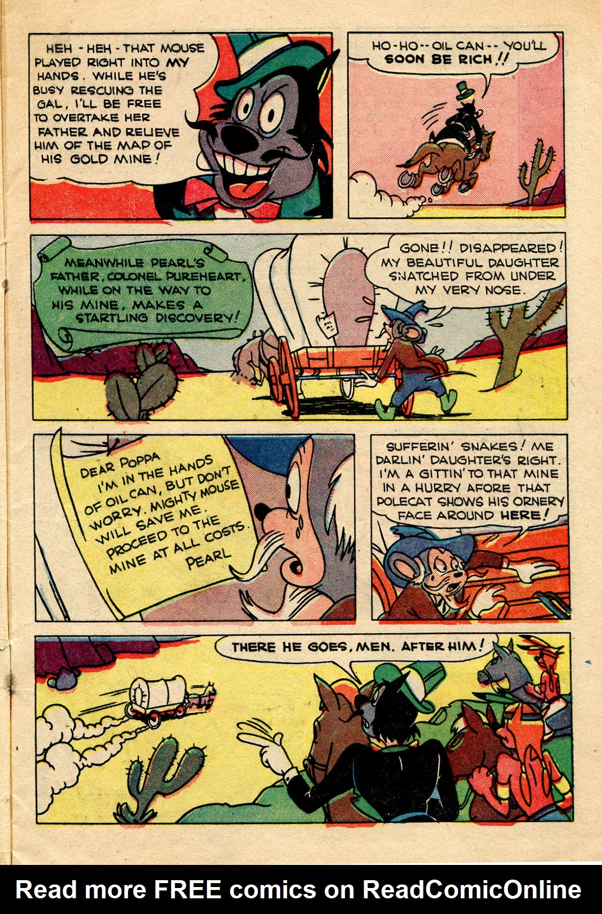 Read online Paul Terry's Mighty Mouse Comics comic -  Issue #18 - 5