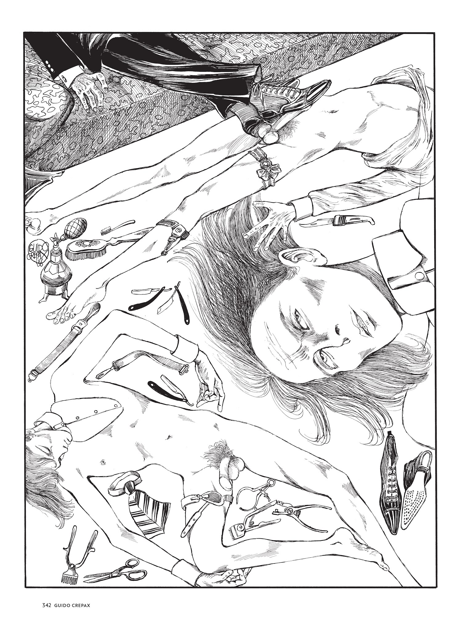 Read online The Complete Crepax comic -  Issue # TPB 3 - 329