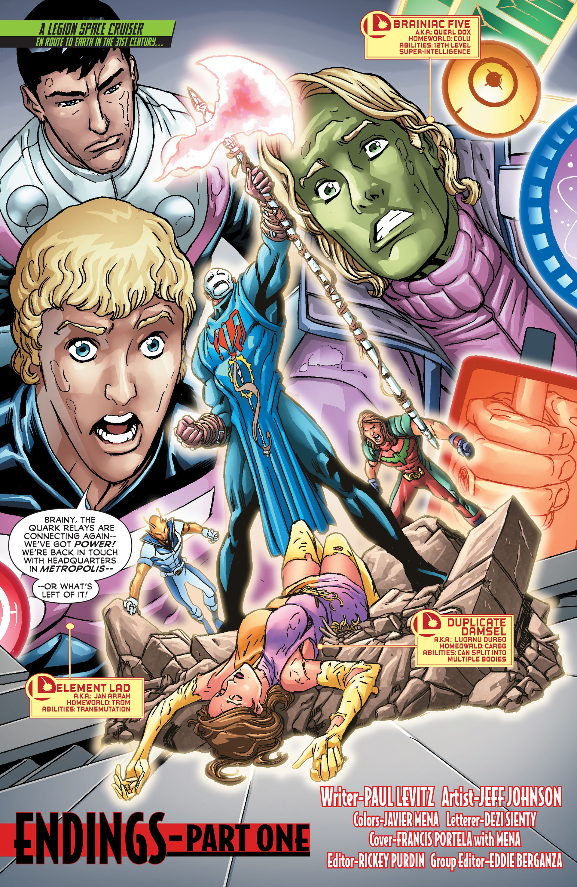 Legion of Super-Heroes (2011) Issue #21 #22 - English 2