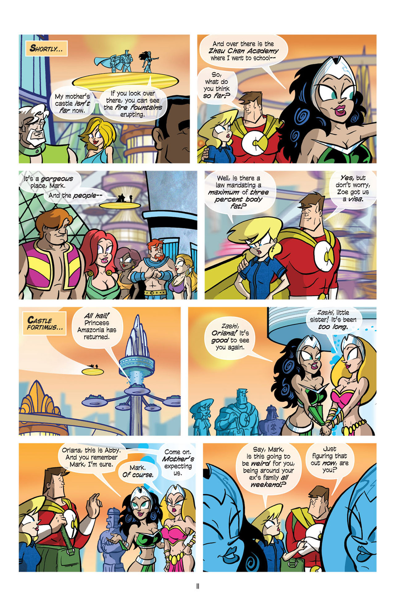 Read online Love and Capes comic -  Issue #11 - 13