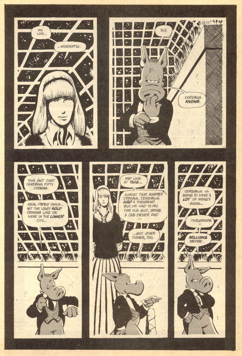 Read online Cerebus comic -  Issue #36 - 5