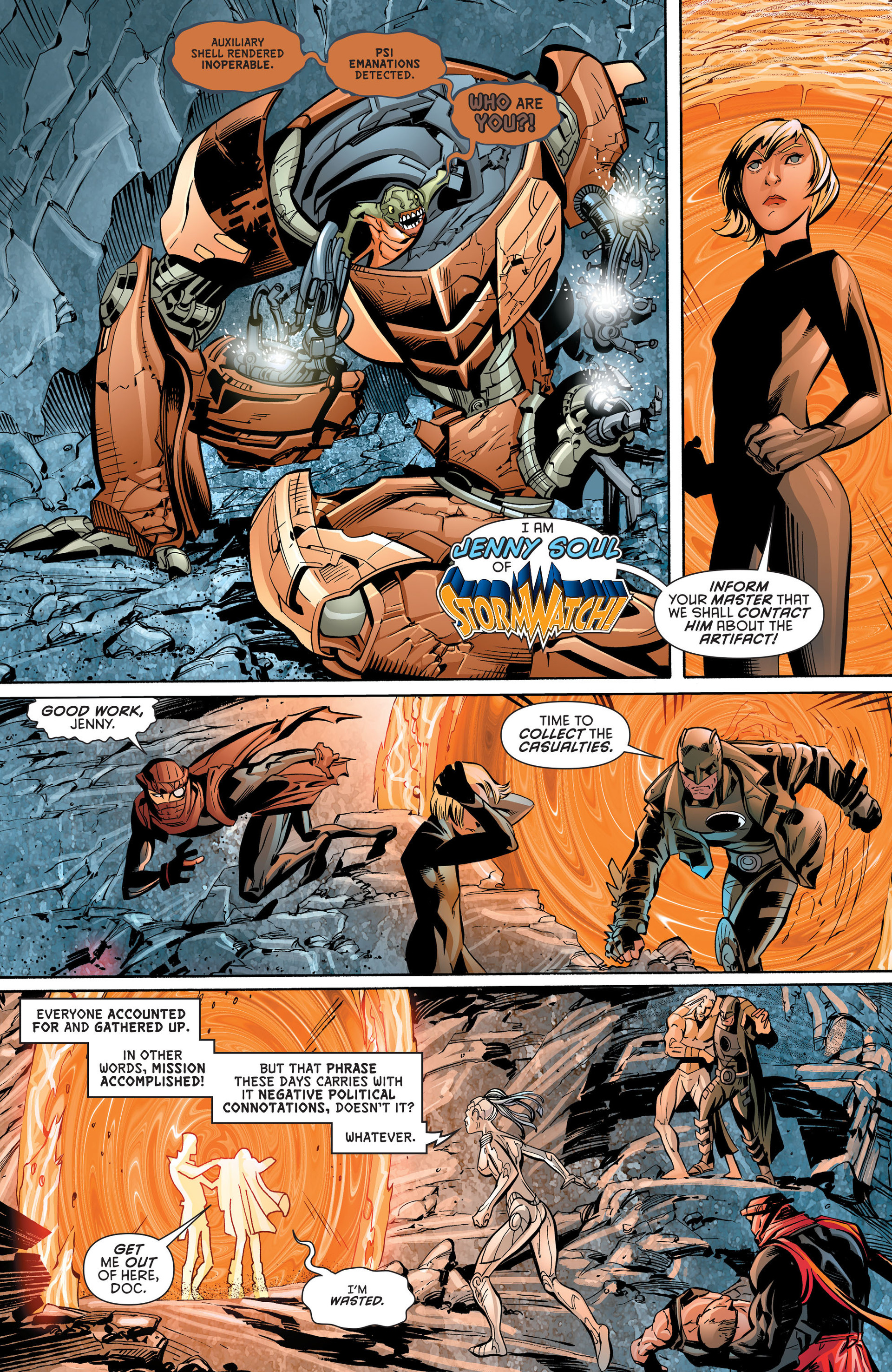 Read online Stormwatch (2011) comic -  Issue #25 - 18