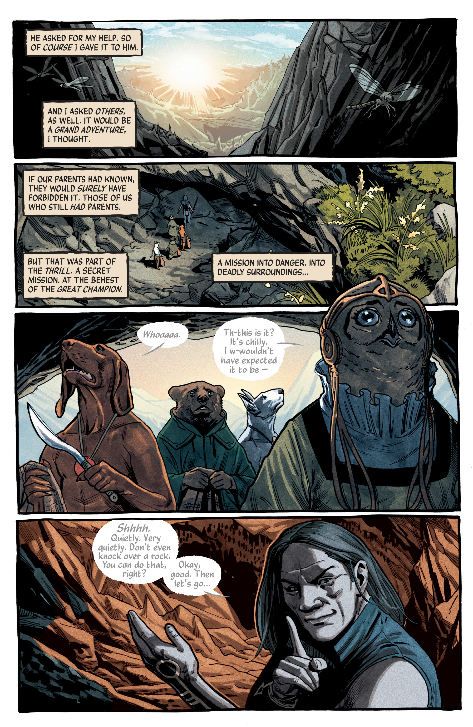 Read online The Autumnlands: Tooth & Claw comic -  Issue #5 - 3