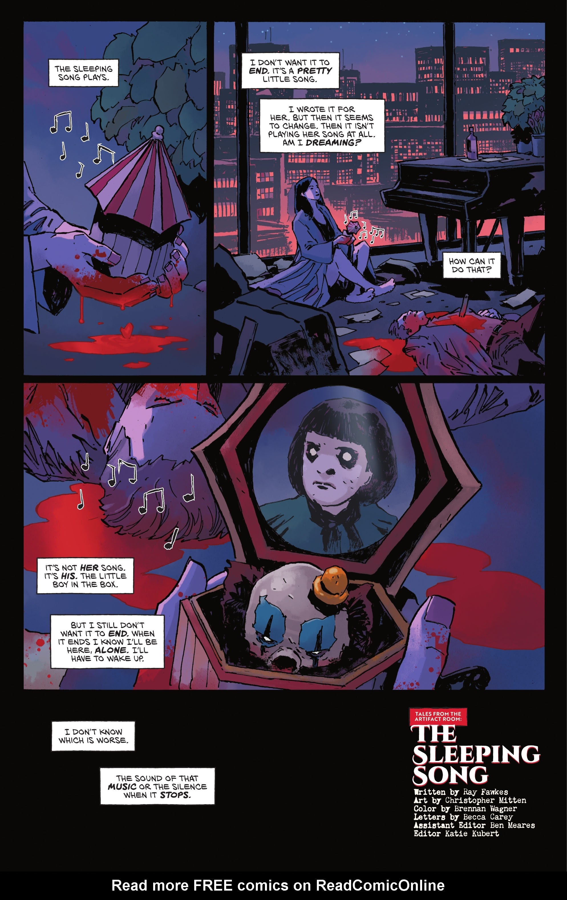 Read online DC Horror Presents: The Conjuring: The Lover comic -  Issue #4 - 25