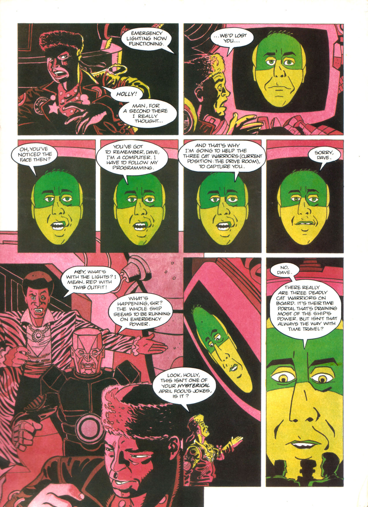 Read online Red Dwarf Smegazine (1993) comic -  Issue #1 - 7