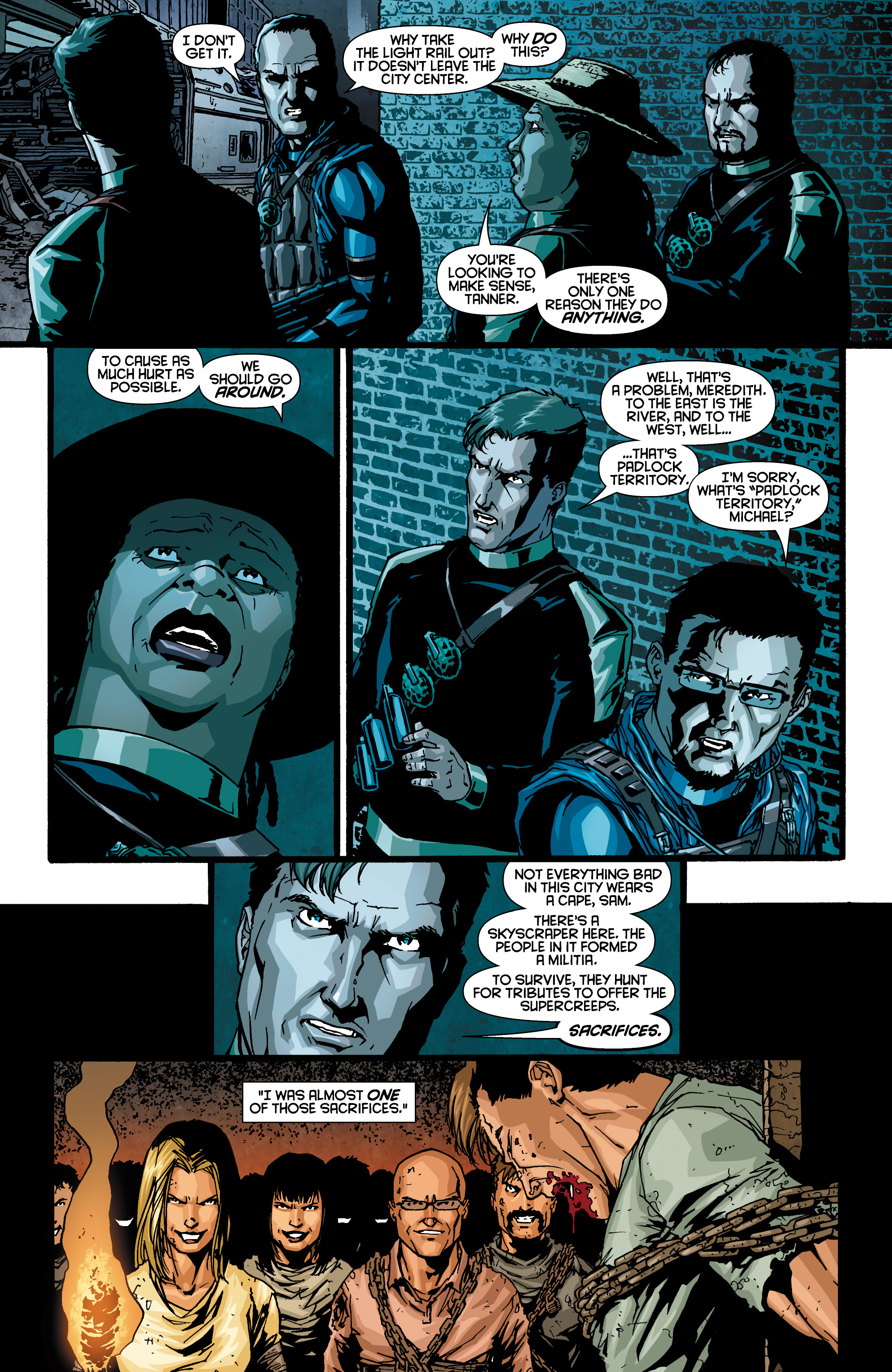 Read online Leaving Megalopolis: Surviving Megalopolis comic -  Issue #3 - 5