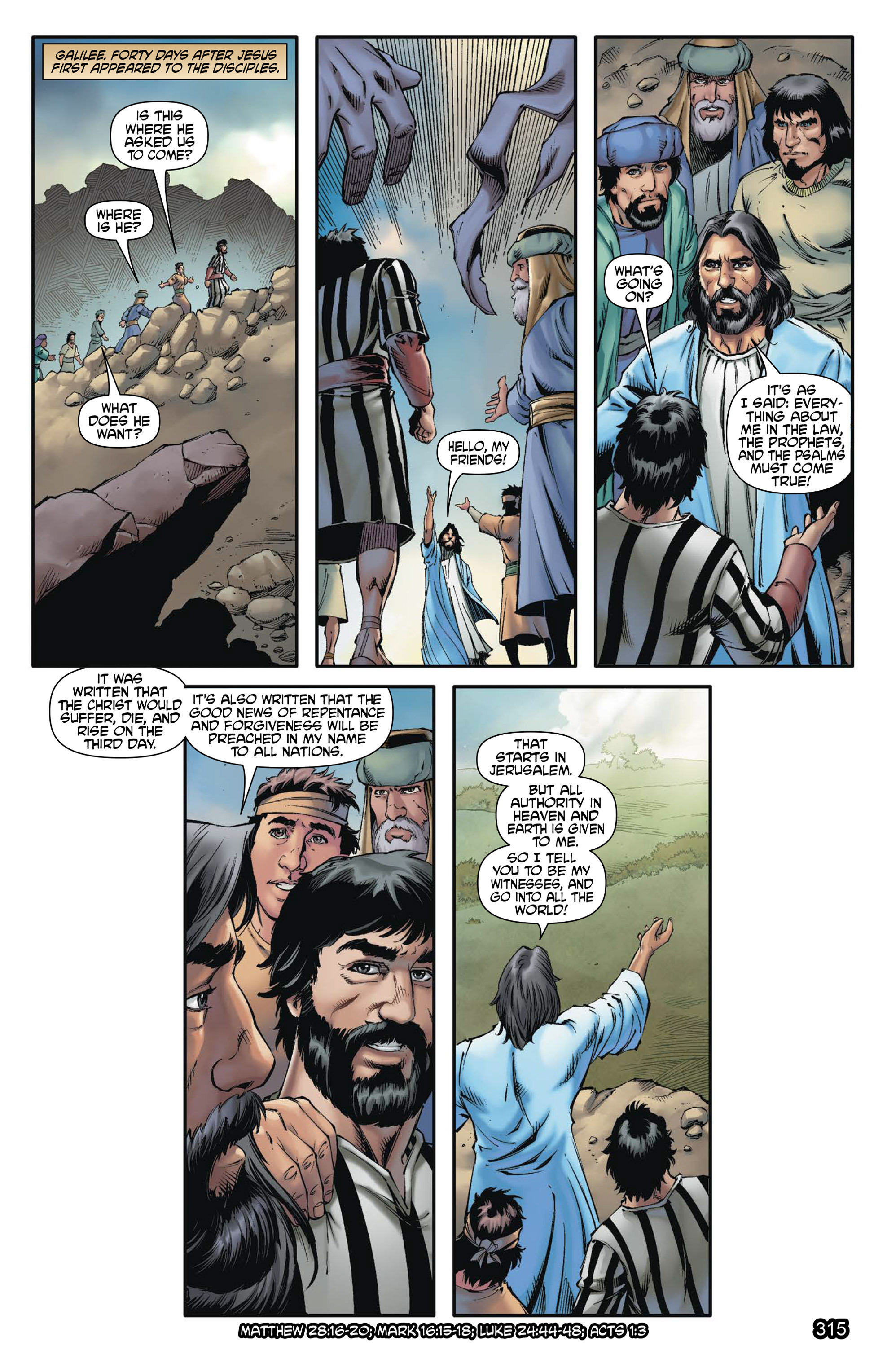 Read online The Kingstone Bible comic -  Issue #9 - 319