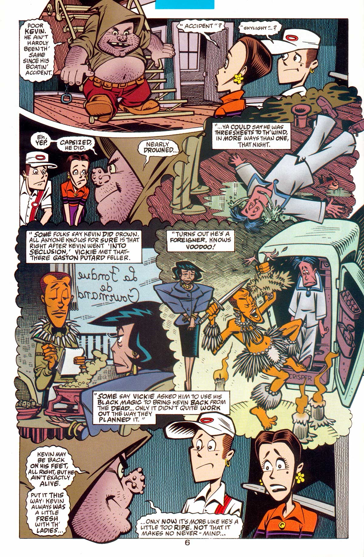 Read online Gross Point comic -  Issue #2 - 7