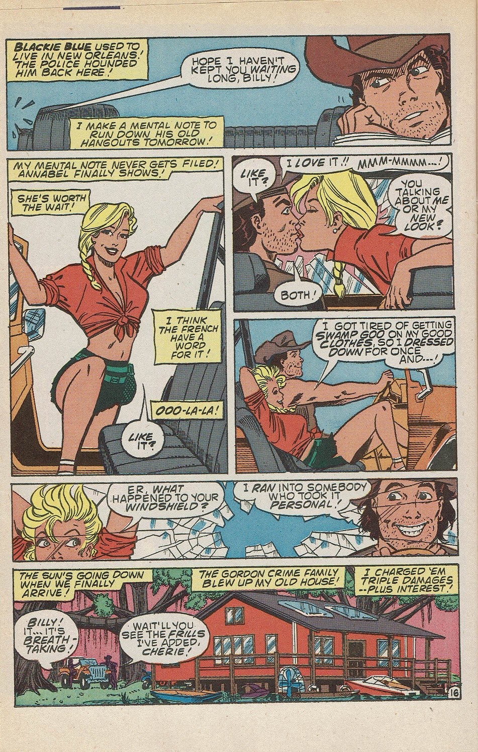 Read online The Adventures of Bayou Billy comic -  Issue #3 - 20