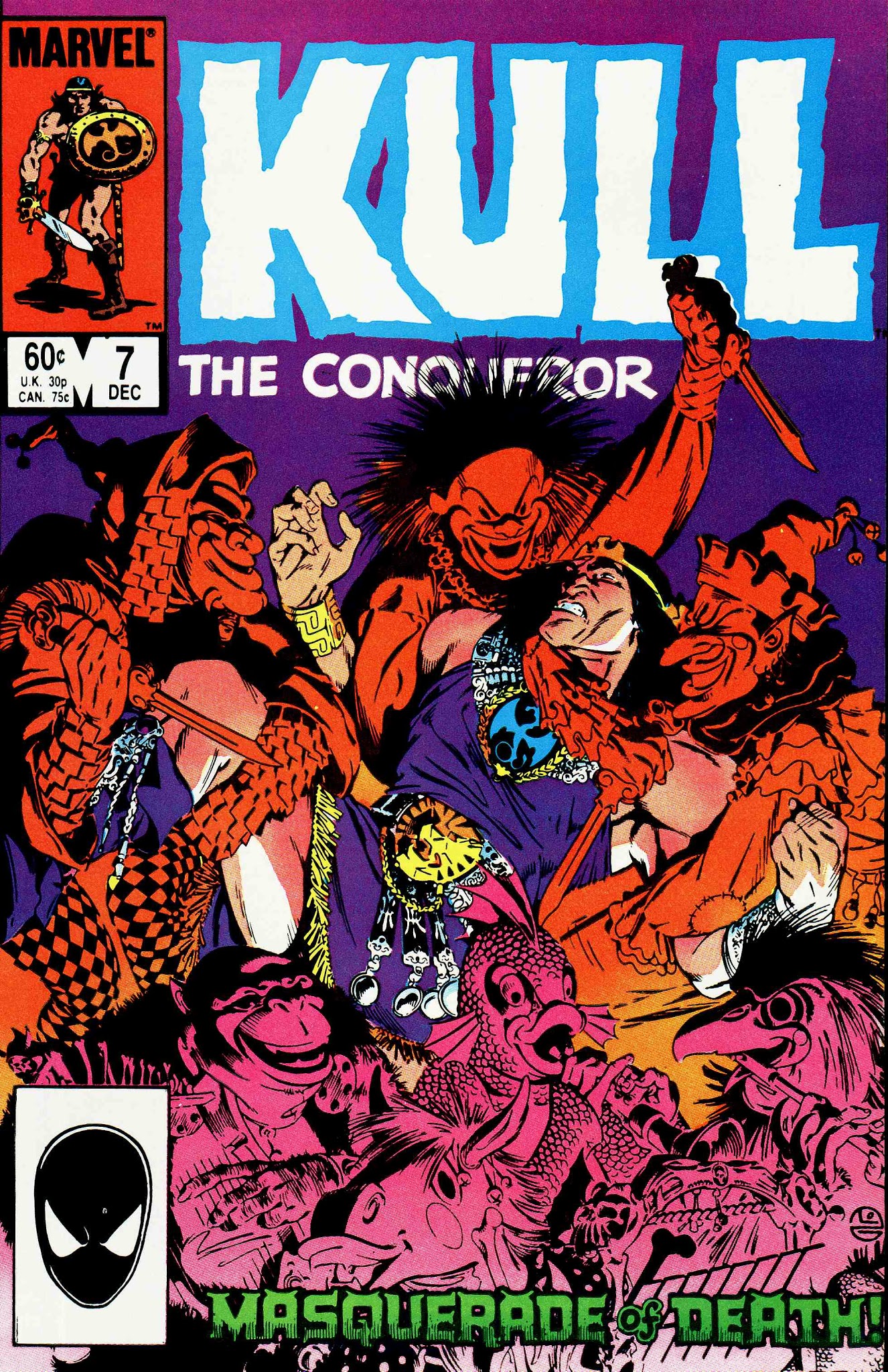 Read online Kull The Conqueror (1983) comic -  Issue #7 - 1