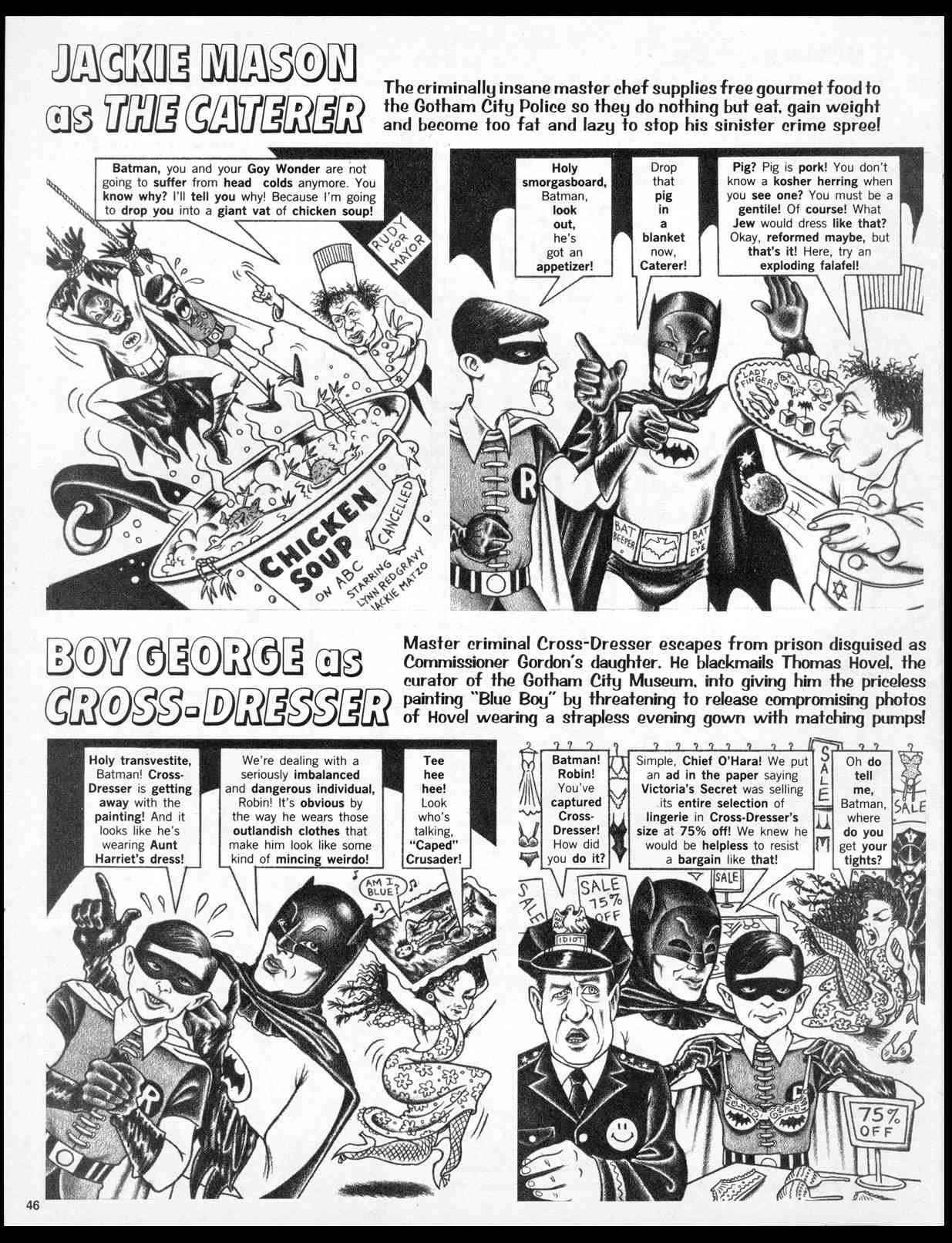 Read online MAD comic -  Issue #298 - 48