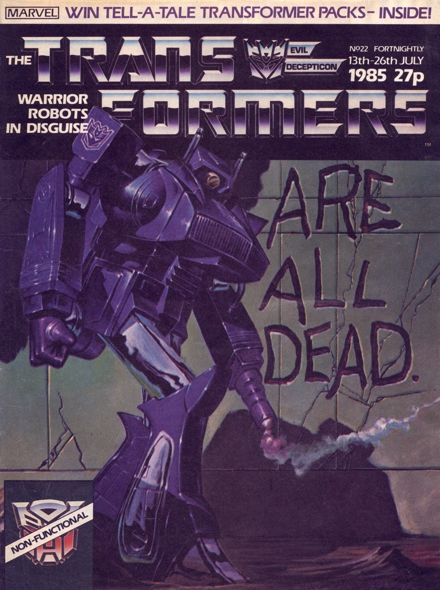 Read online The Transformers (UK) comic -  Issue #22 - 1