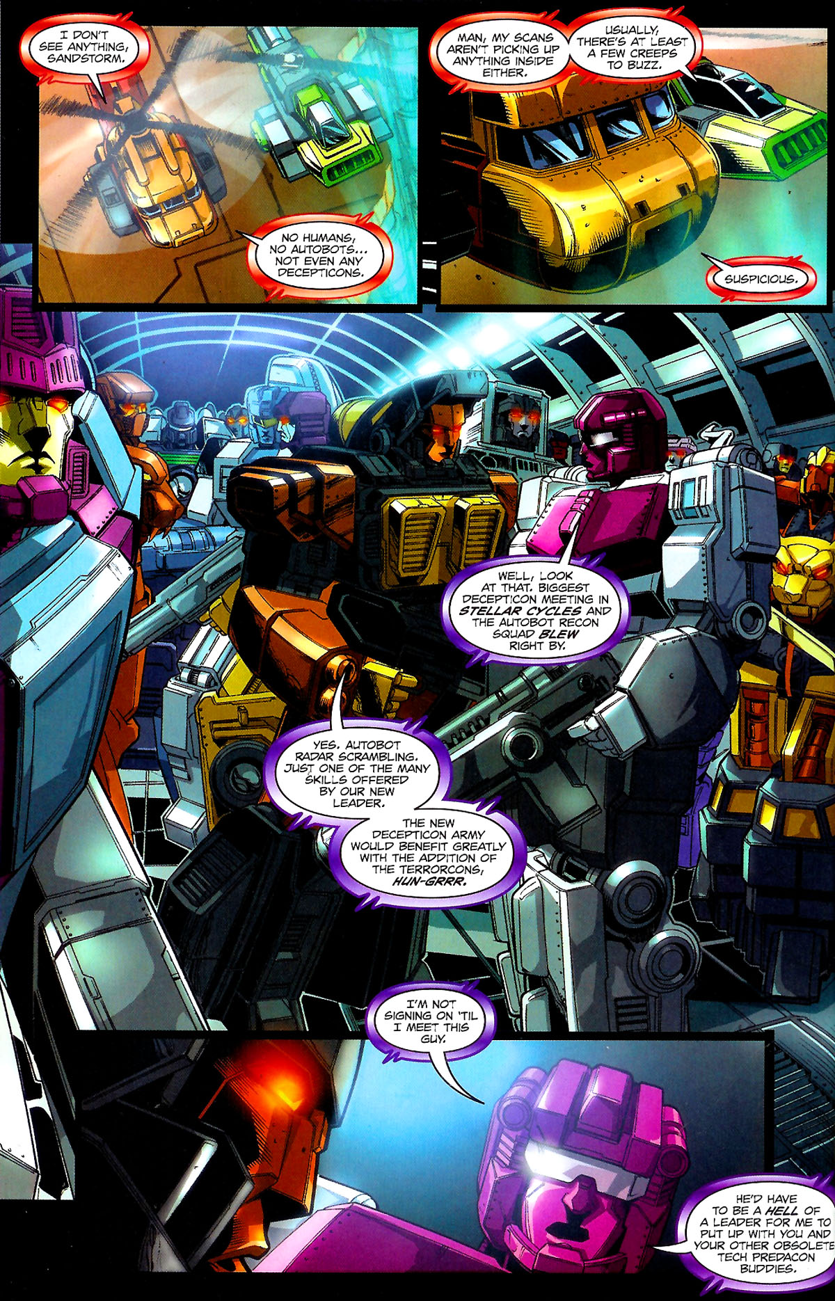 Read online G.I. Joe vs. The Transformers III: The Art of War comic -  Issue #3 - 20