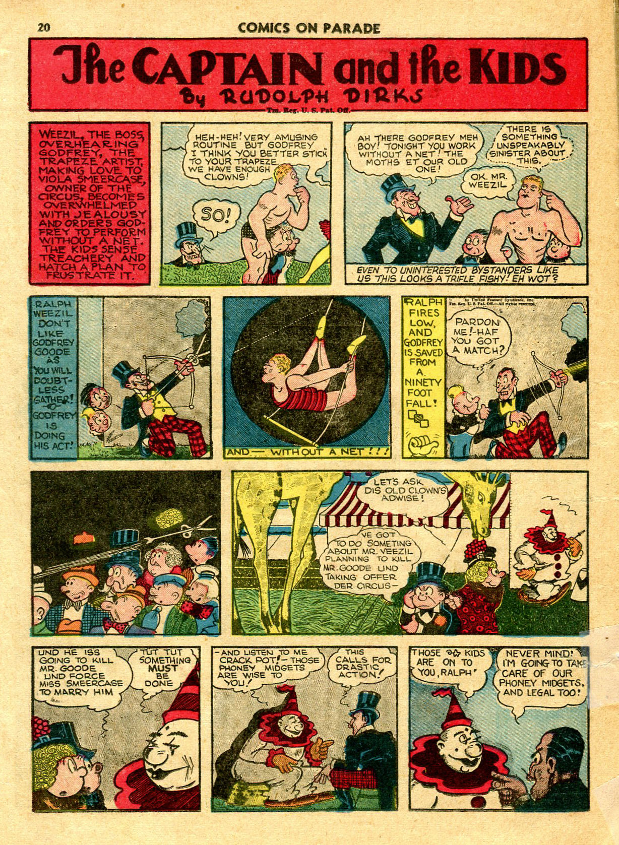 Read online Comics on Parade comic -  Issue #27 - 21