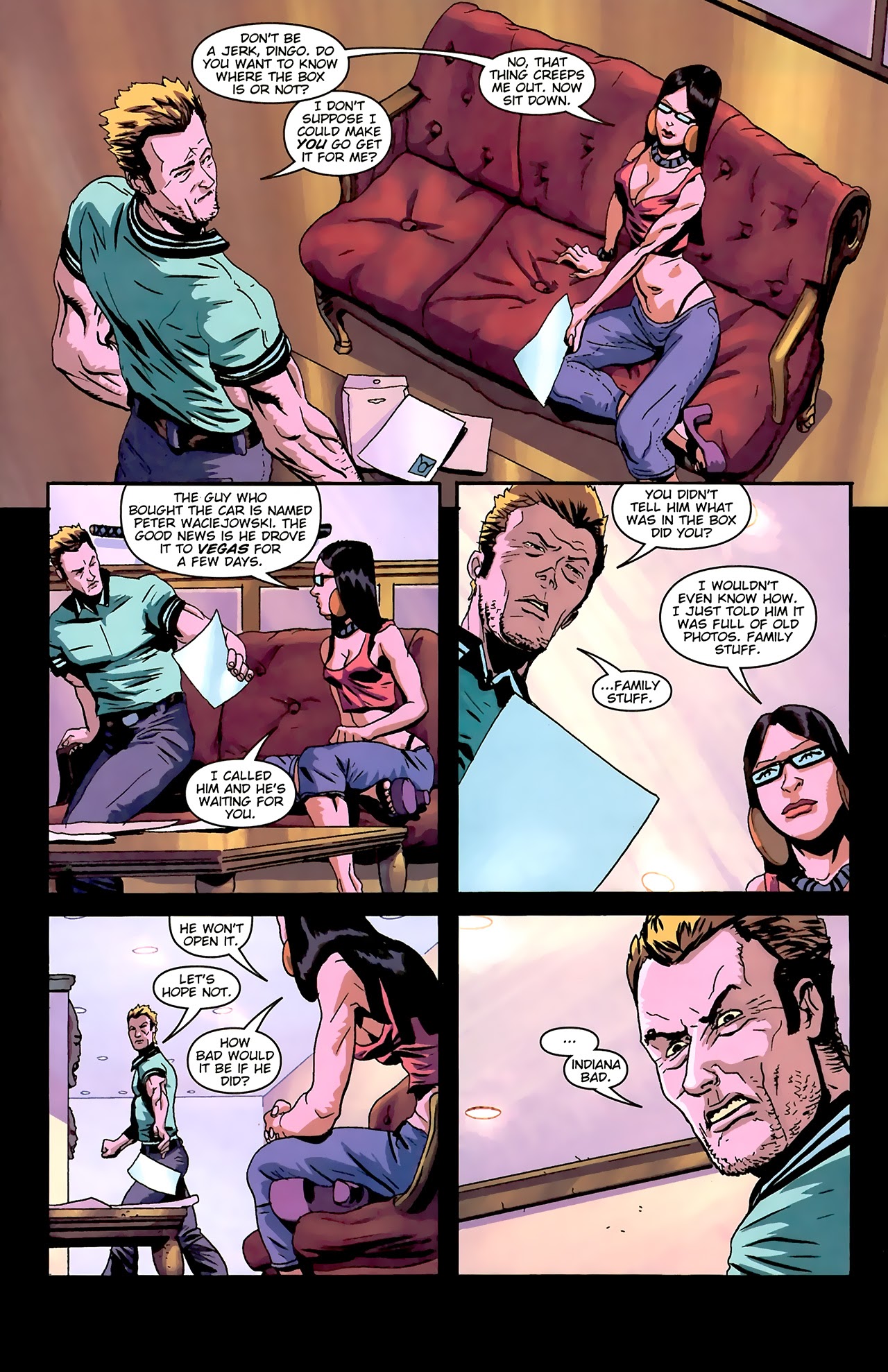 Read online Dingo comic -  Issue #1 - 7
