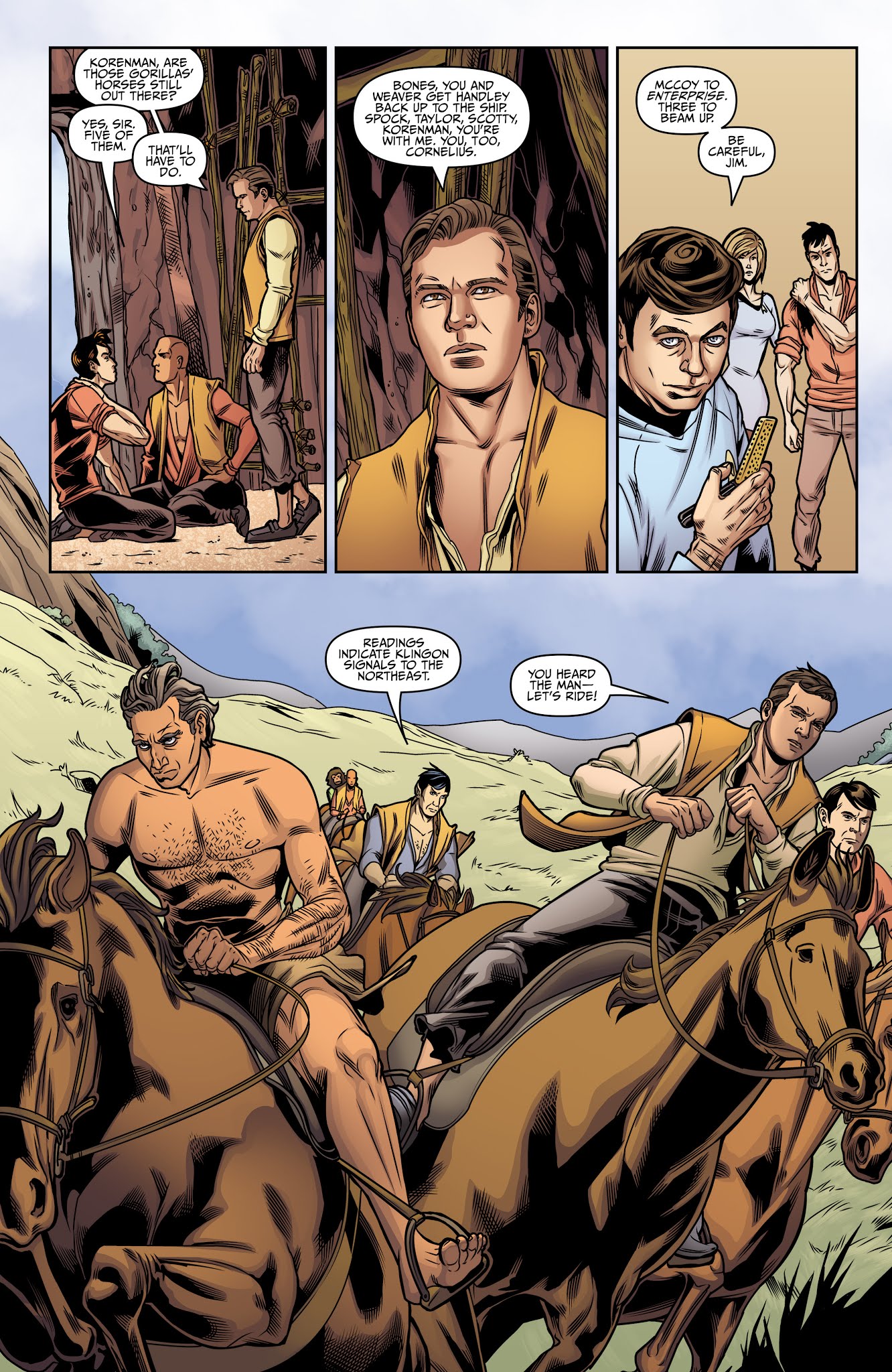 Read online Star Trek/Planet of the Apes: The Primate Directive comic -  Issue # _TPB - 86