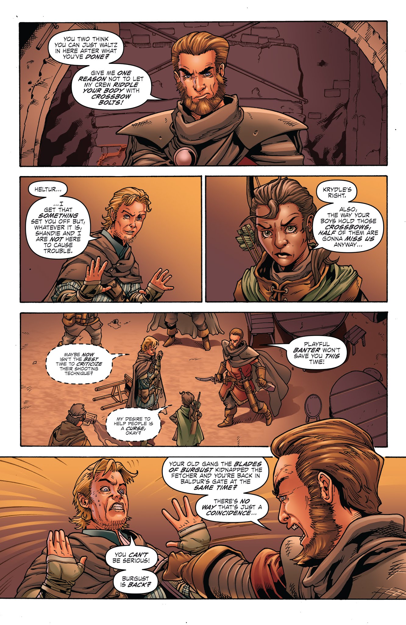Read online Dungeons & Dragons: Evil At Baldur's Gate comic -  Issue #2 - 4