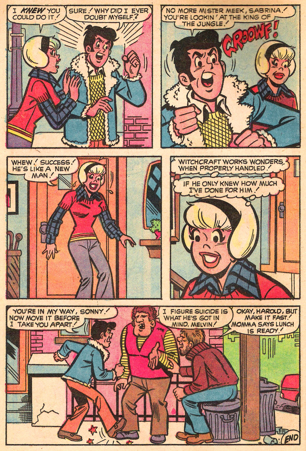 Read online Sabrina The Teenage Witch (1971) comic -  Issue #12 - 7