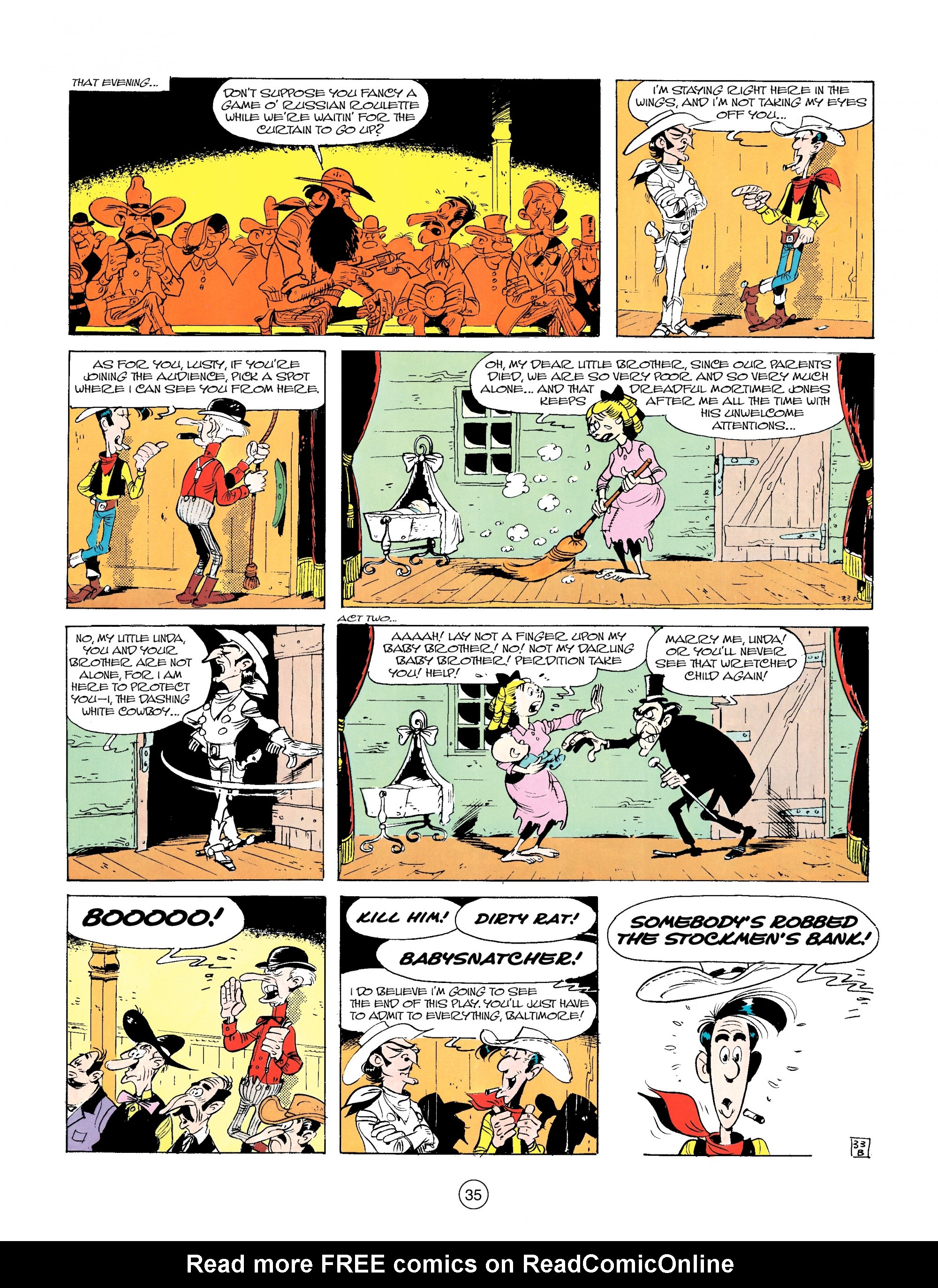 Read online A Lucky Luke Adventure comic -  Issue #14 - 35