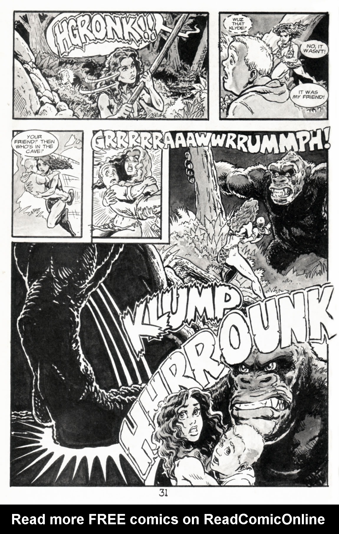 Read online Cavewoman comic -  Issue #5 - 32