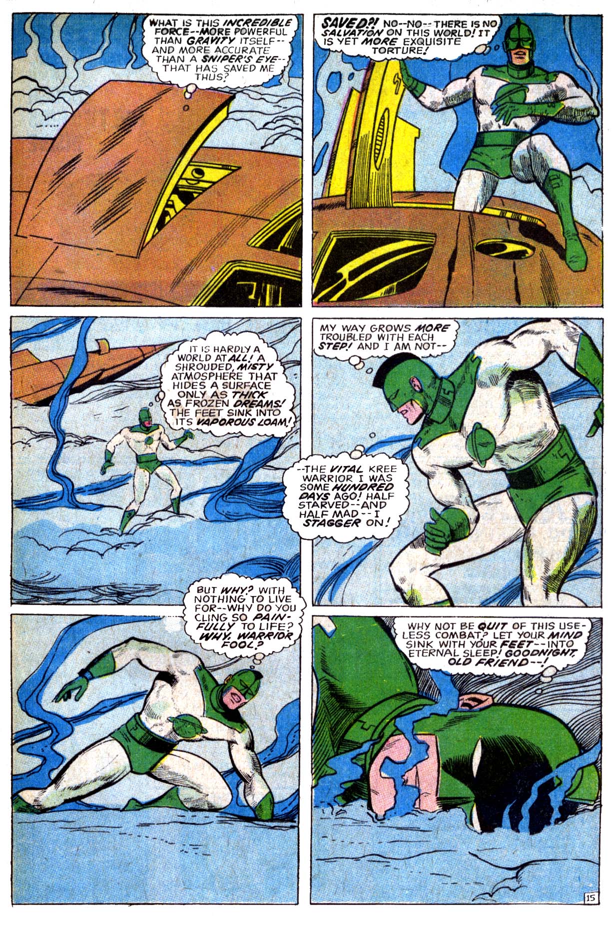 Read online Captain Marvel (1968) comic -  Issue #11 - 16