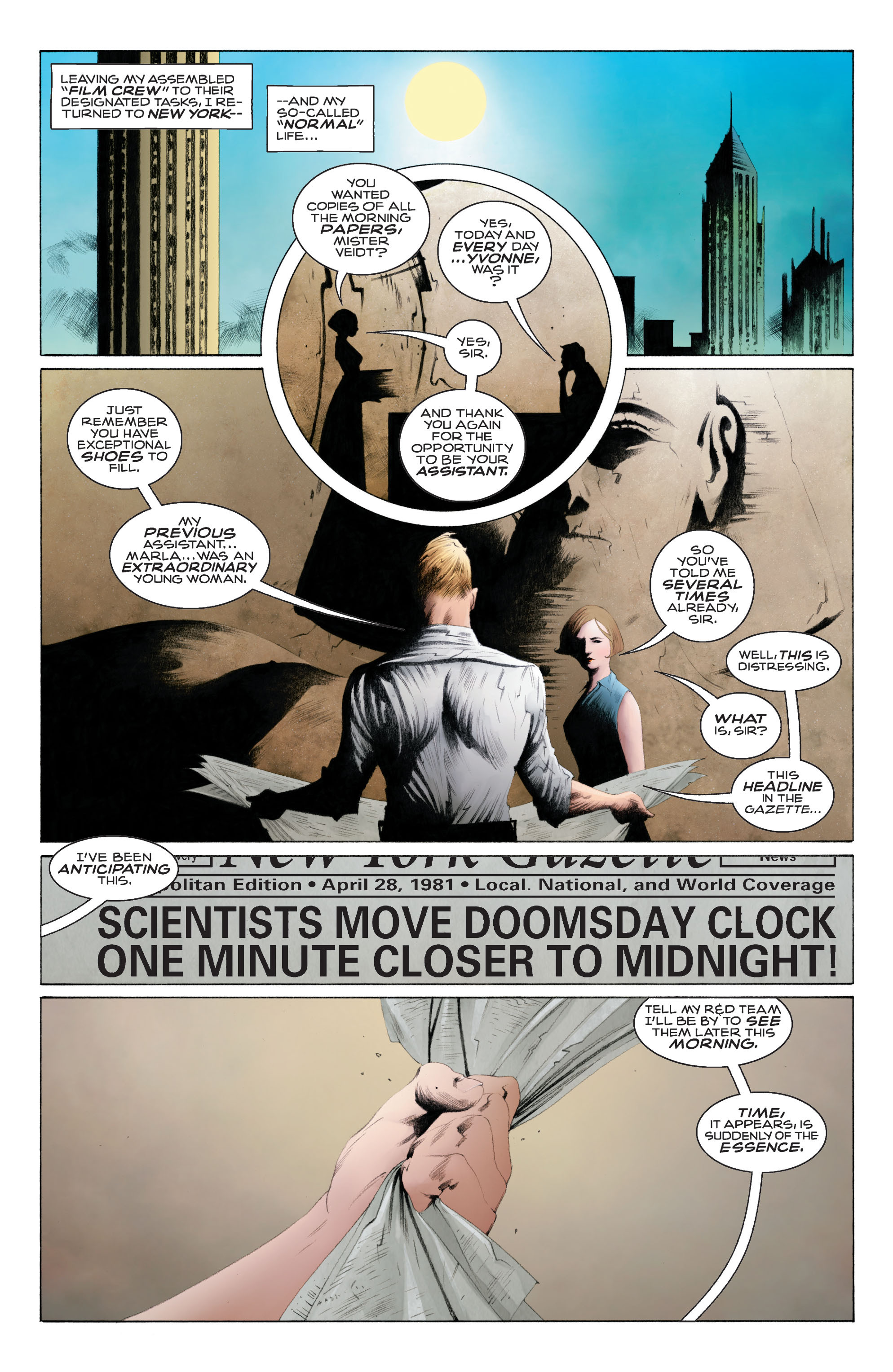 Read online Before Watchmen: Ozymandias comic -  Issue #6 - 10