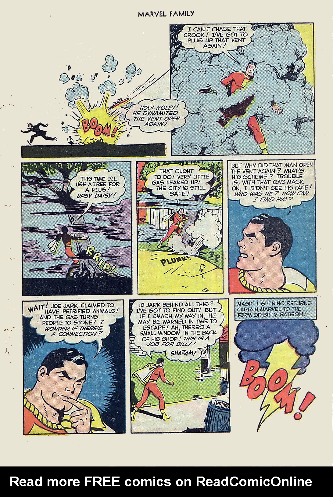 Read online The Marvel Family comic -  Issue #46 - 47