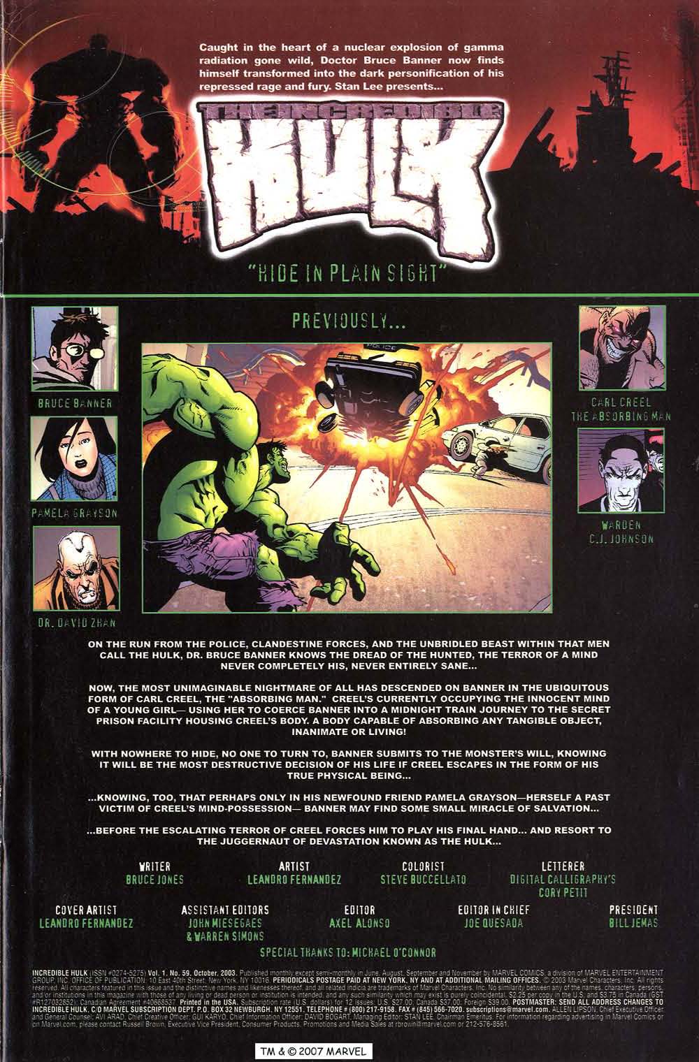 The Incredible Hulk (2000) Issue #59 #48 - English 3