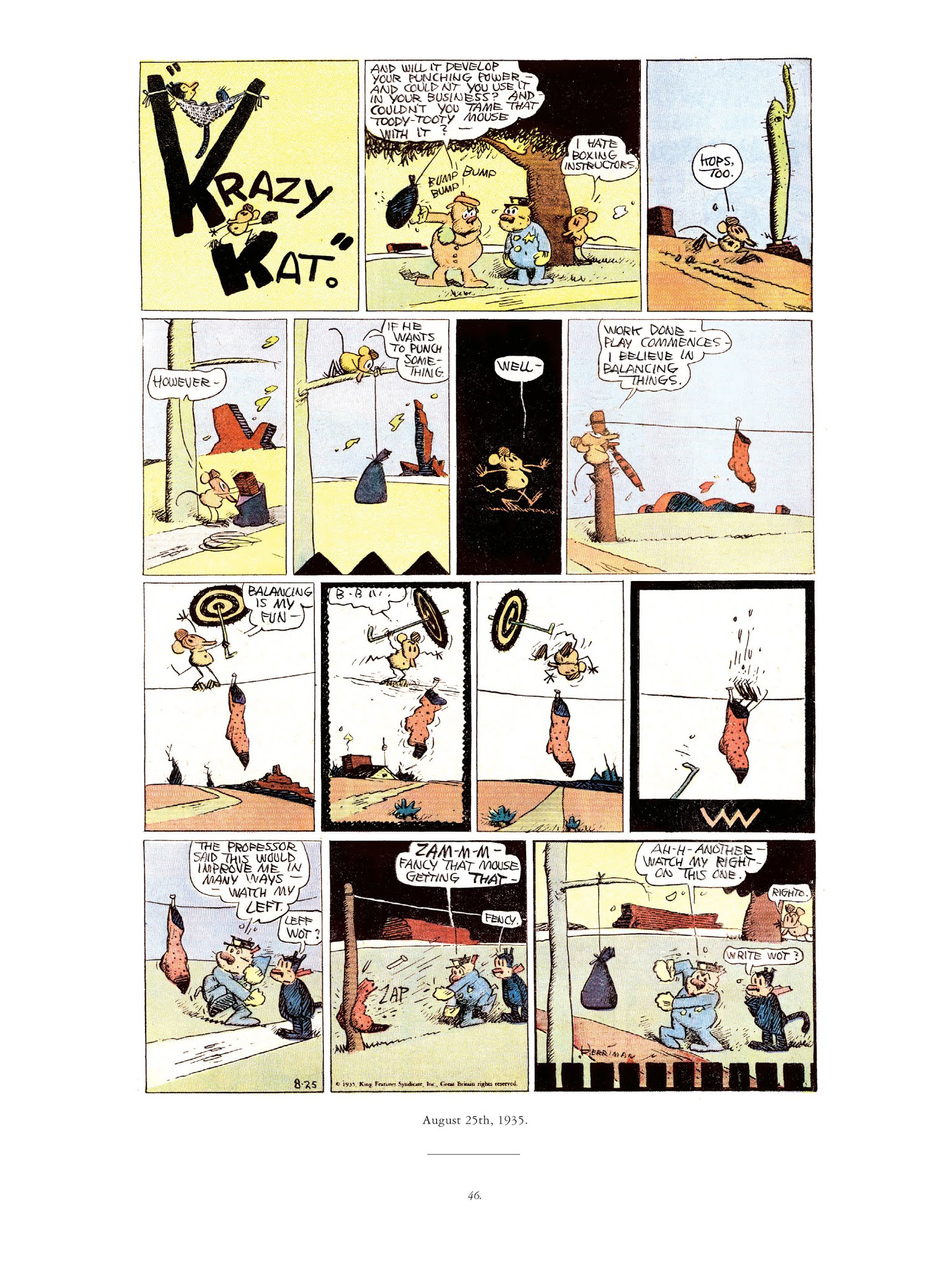 Read online Krazy & Ignatz comic -  Issue # TPB 9 - 44