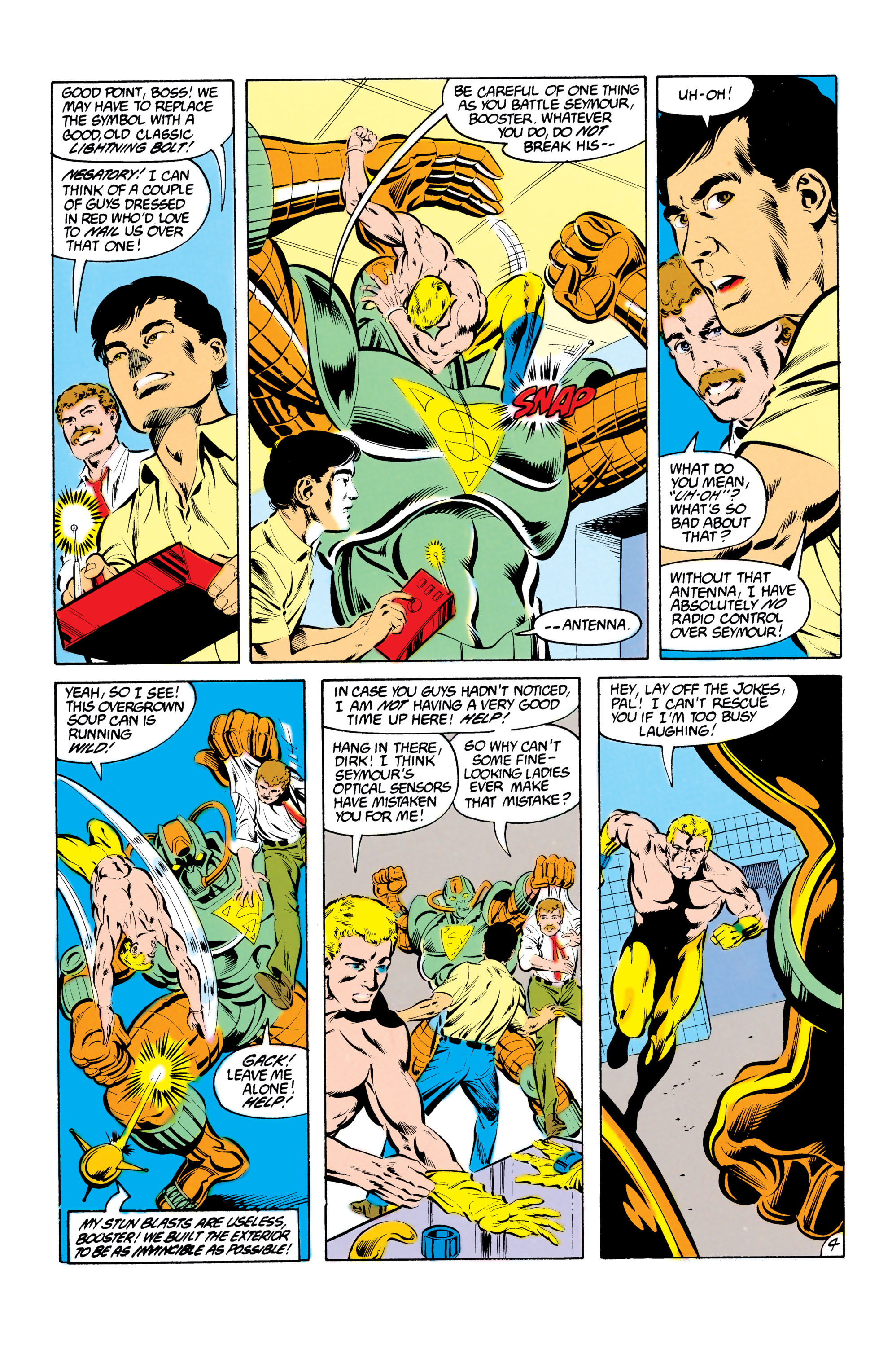 Read online Booster Gold (1986) comic -  Issue #18 - 5