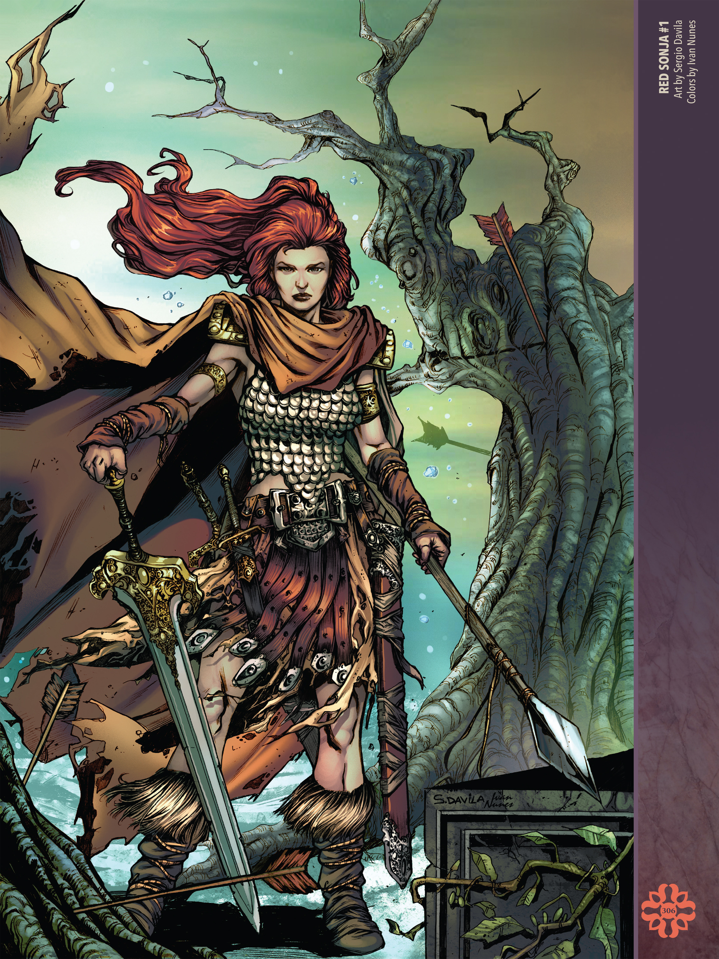 Read online The Art of Red Sonja comic -  Issue # TPB 2 (Part 4) - 7
