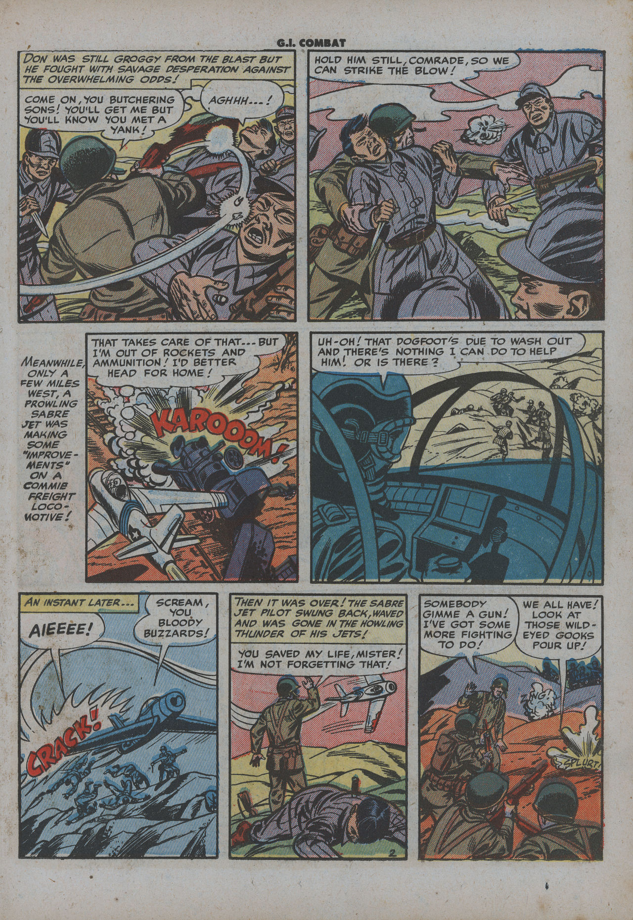 Read online G.I. Combat (1952) comic -  Issue #6 - 19